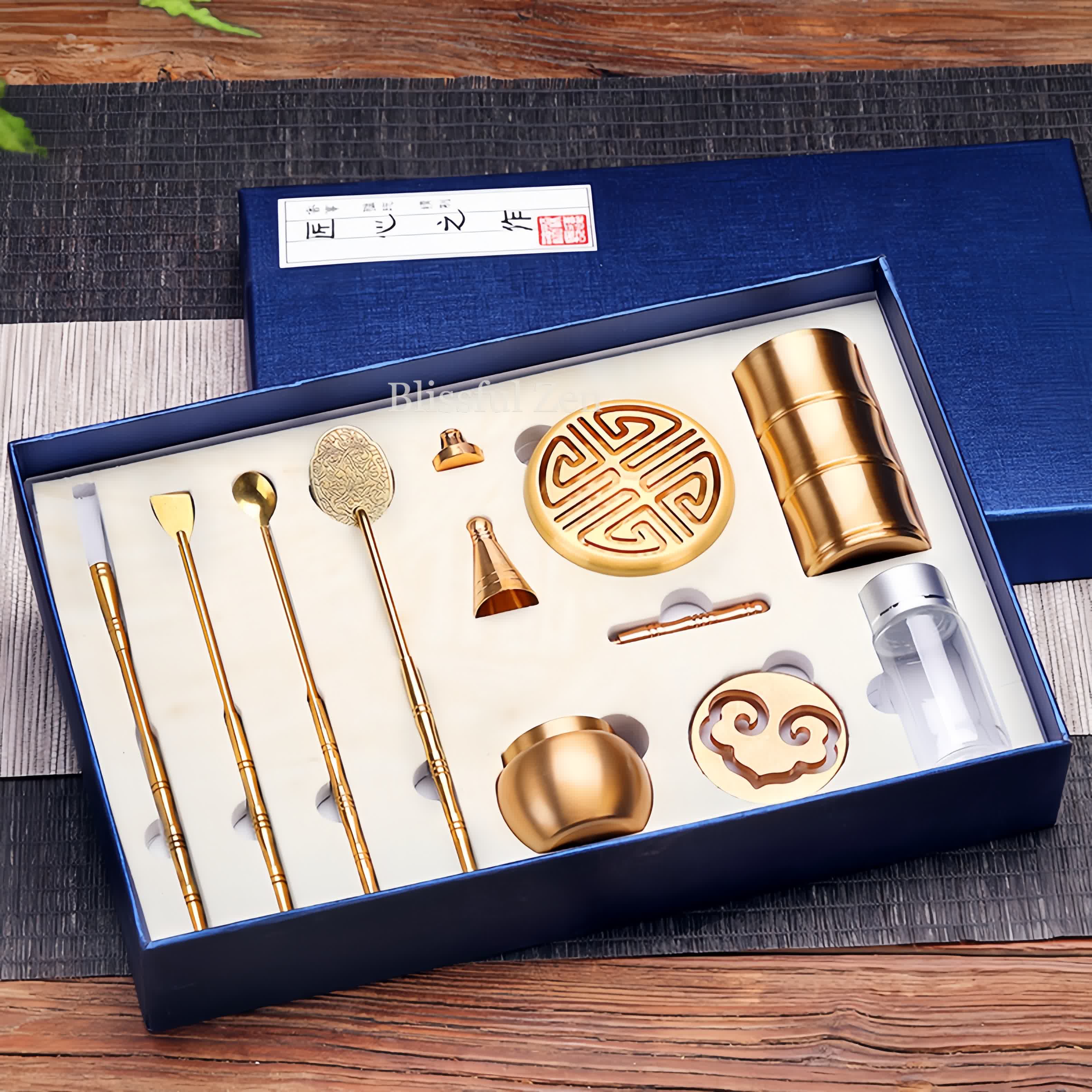 Copper Incense Burner Kit – For Relaxation & Stress Relief