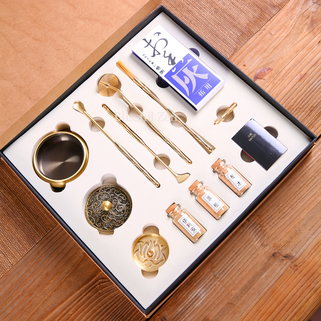 Copper Incense Seals Set for Relaxation & Stress Relief