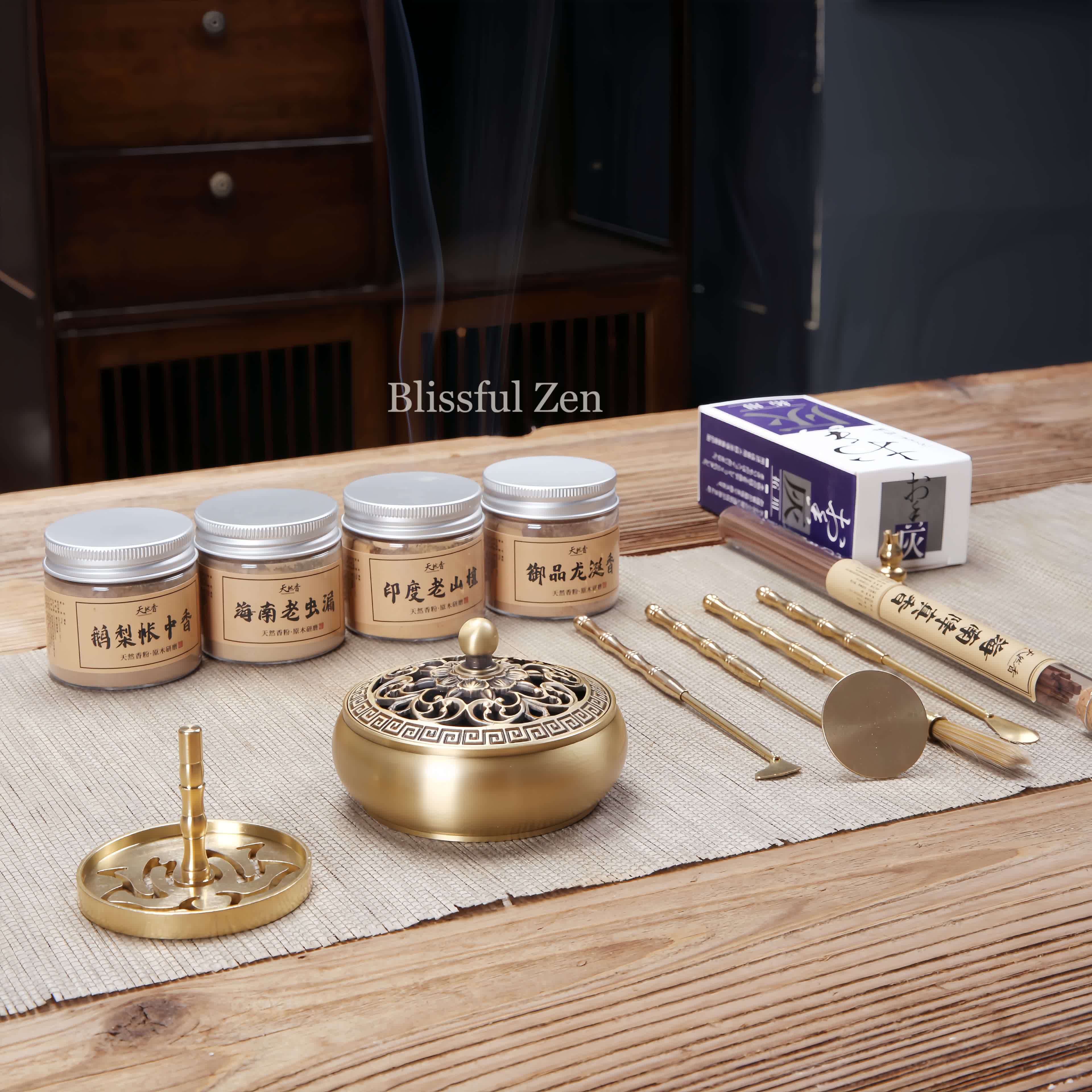 Incense Seals Powder Set – For Relaxation & Stress Relief