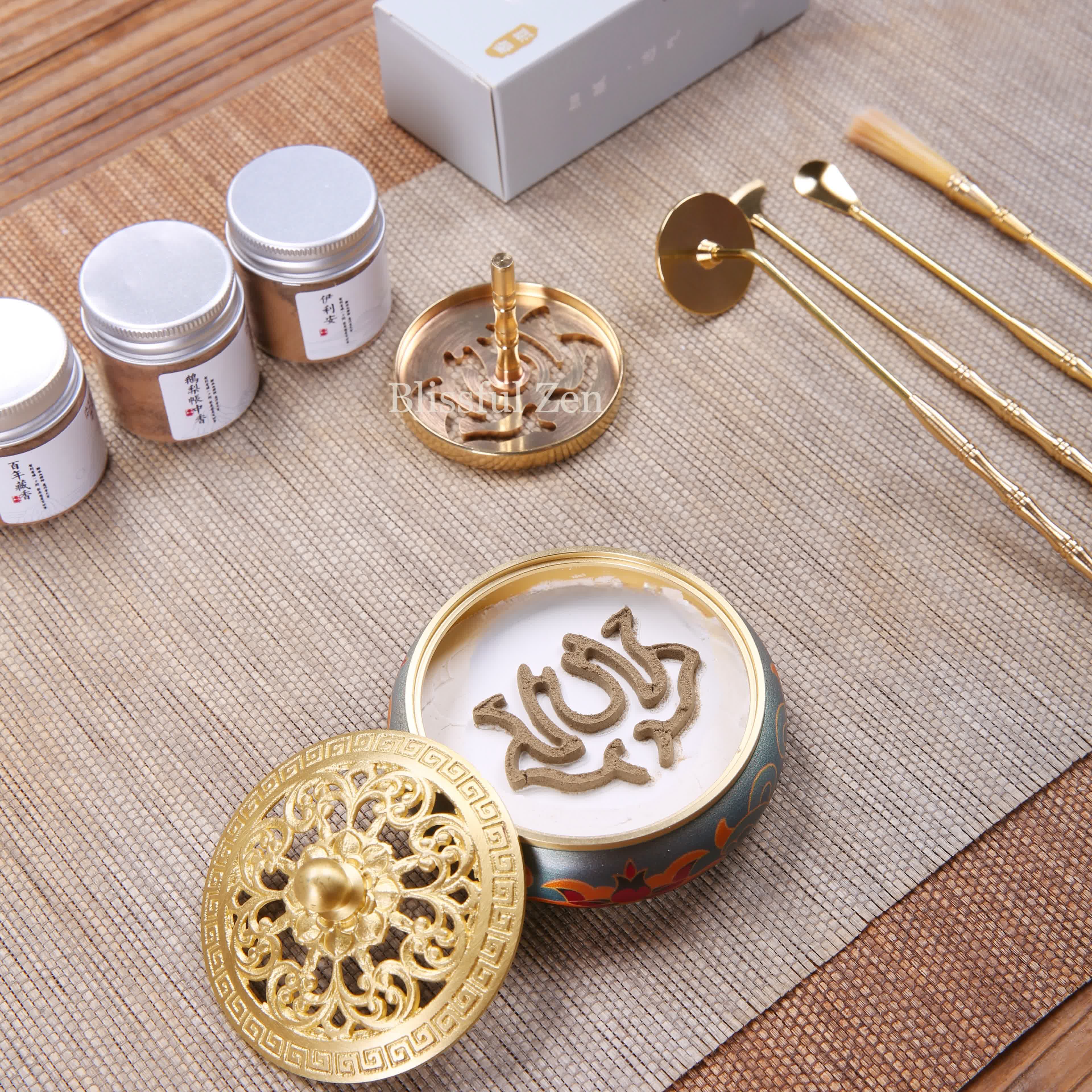 Copper Incense Burner Kit – For Relaxation & Stress Relief