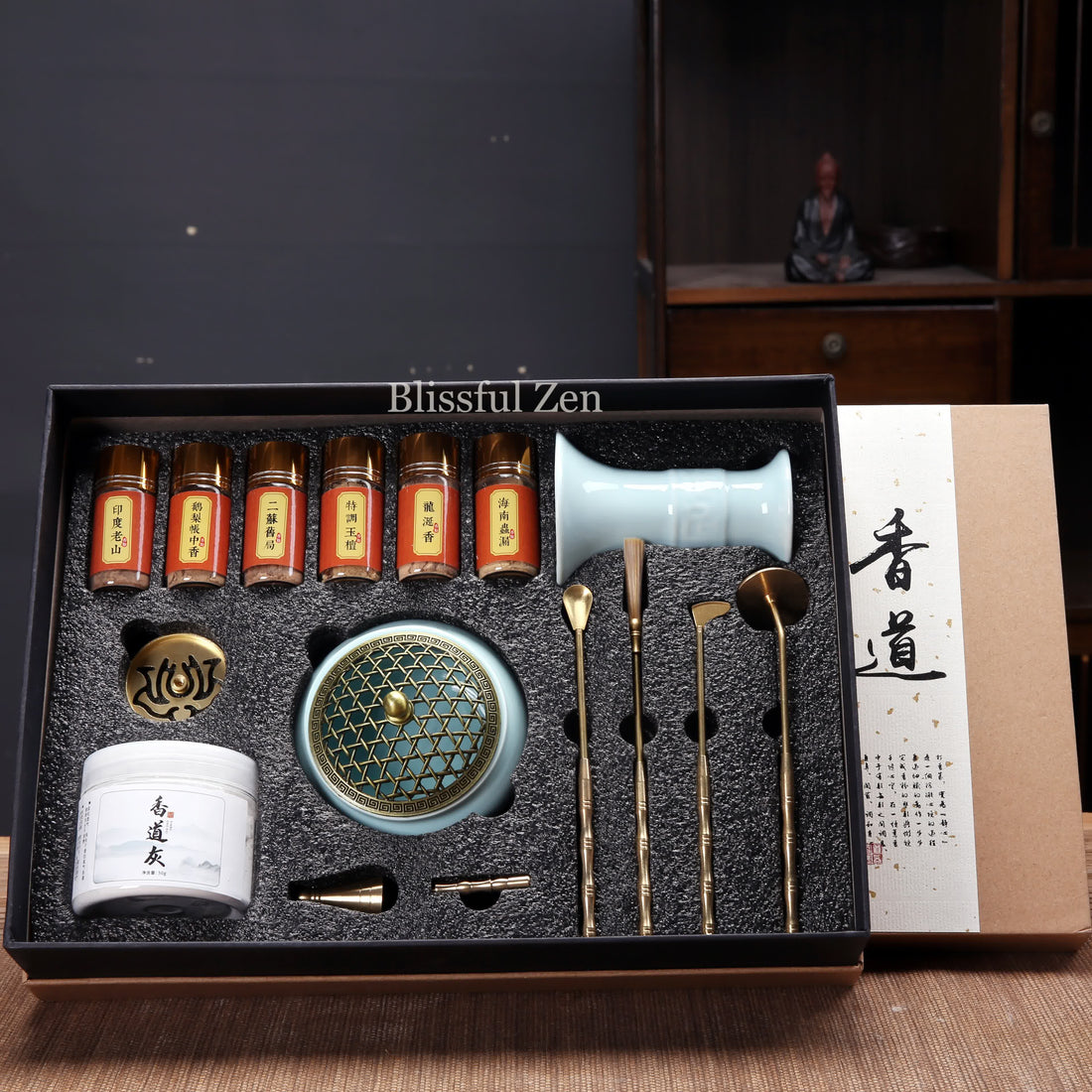 Porcelain Incense Burner Set – Relaxation & Stress Relief