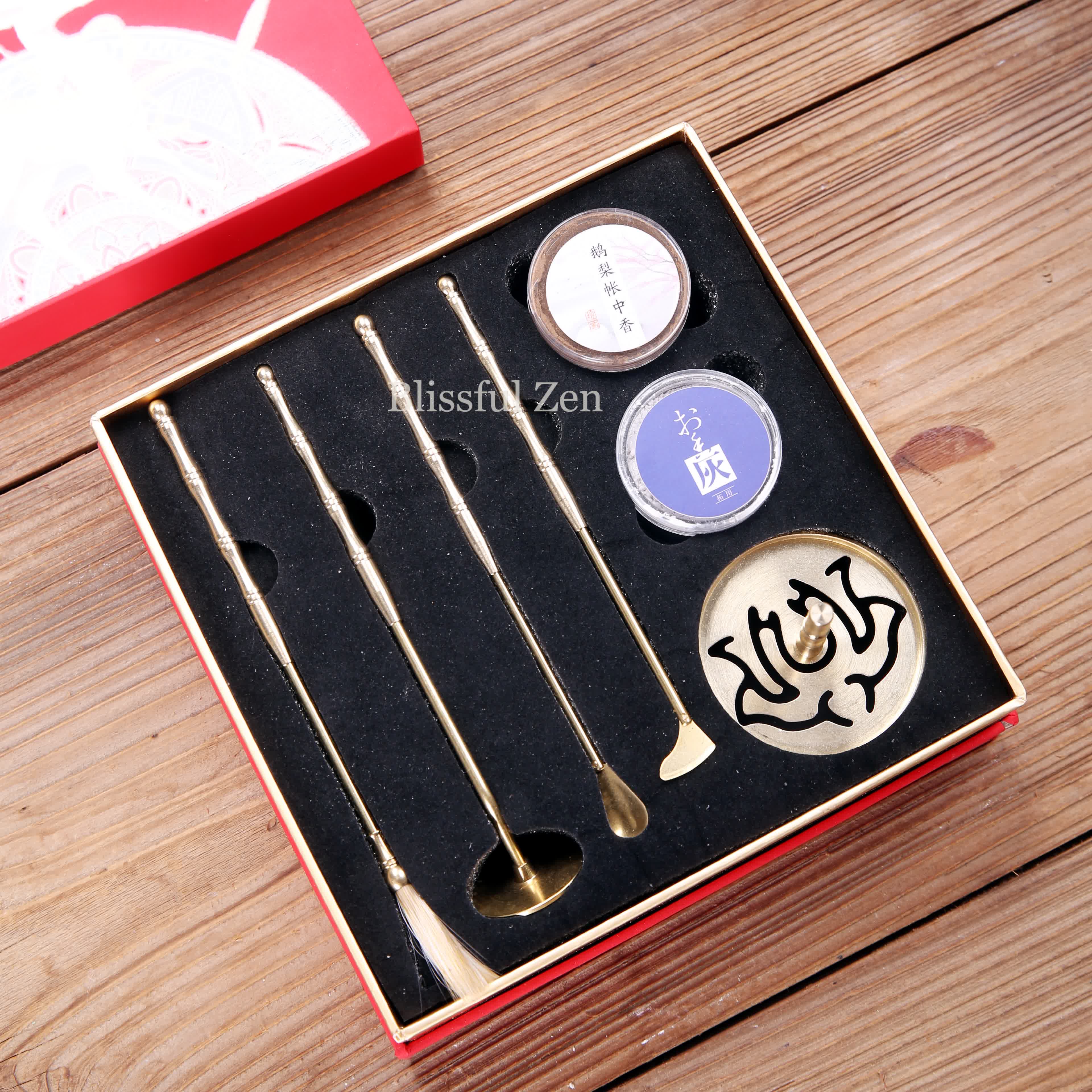 Copper Incense Seals Set – Relaxation & Stress Relief