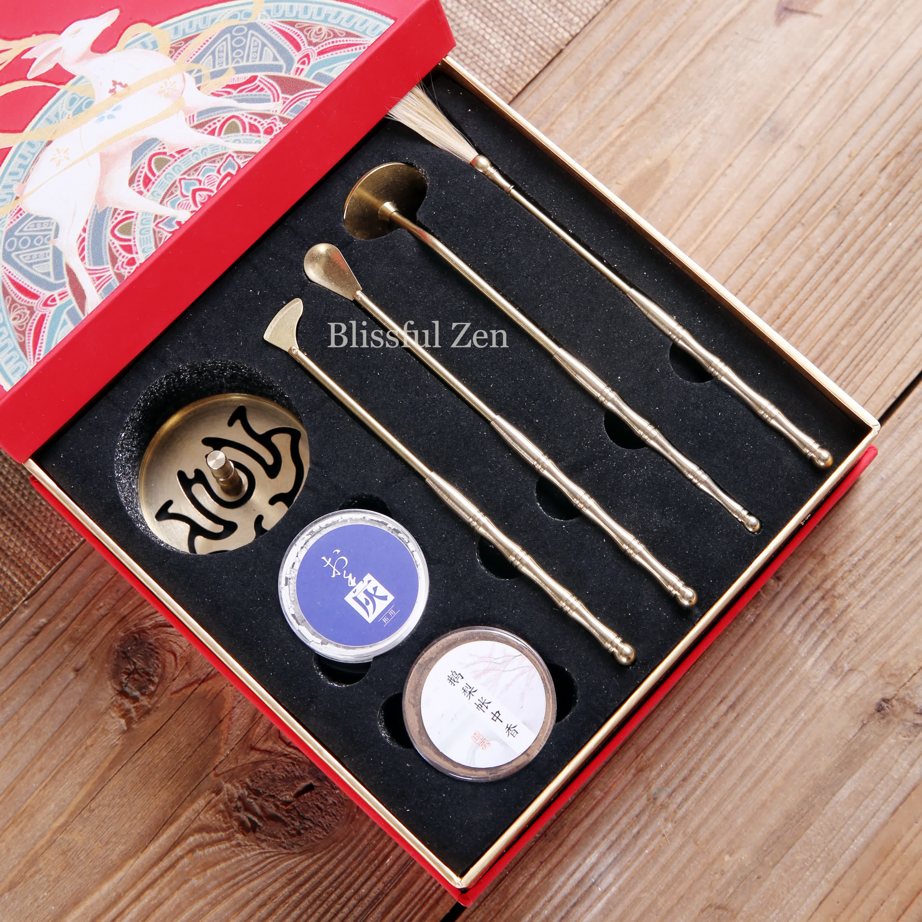 Copper Incense Seals Set – Relaxation & Stress Relief