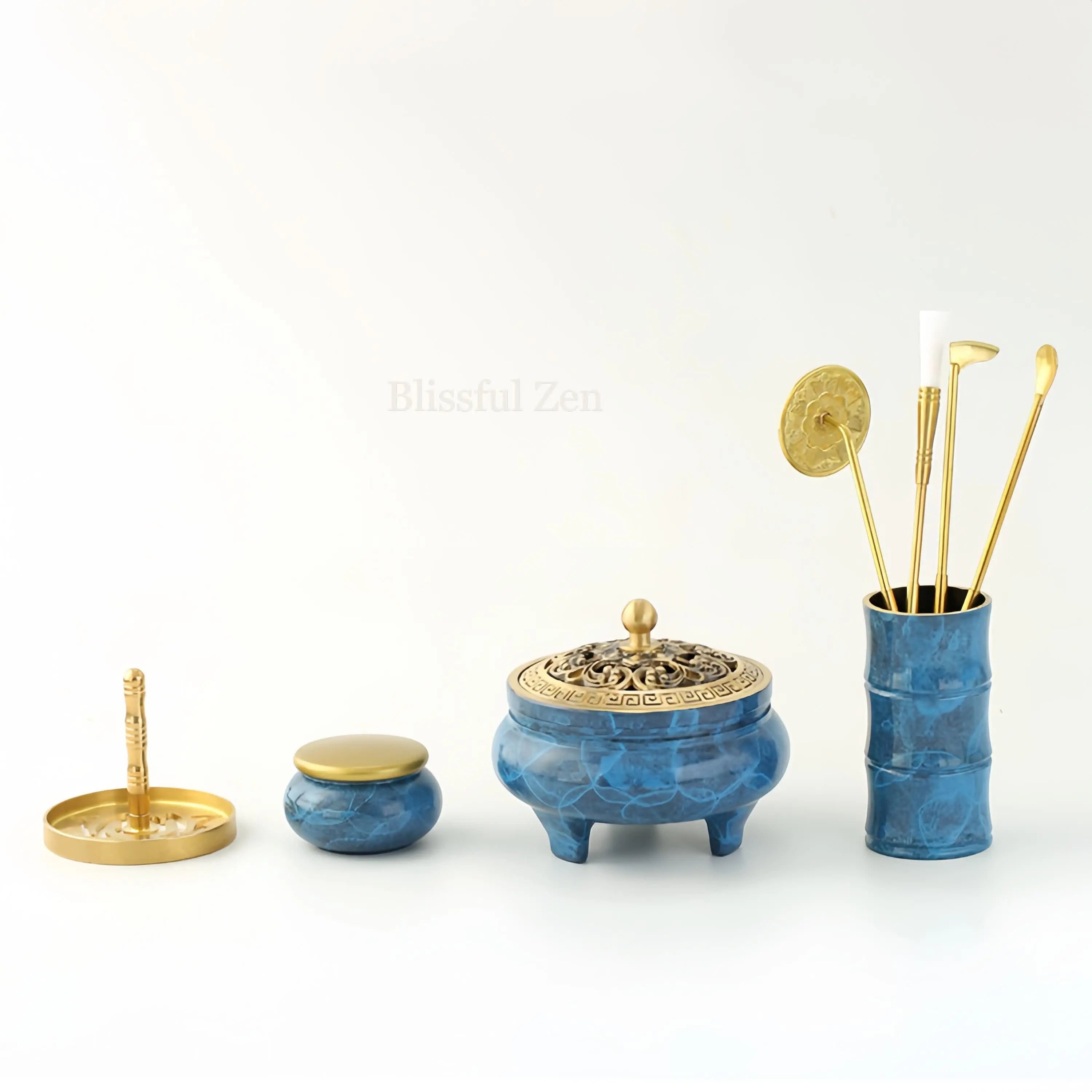 Copper Incense Burner Kit – Relaxation & Stress Relief