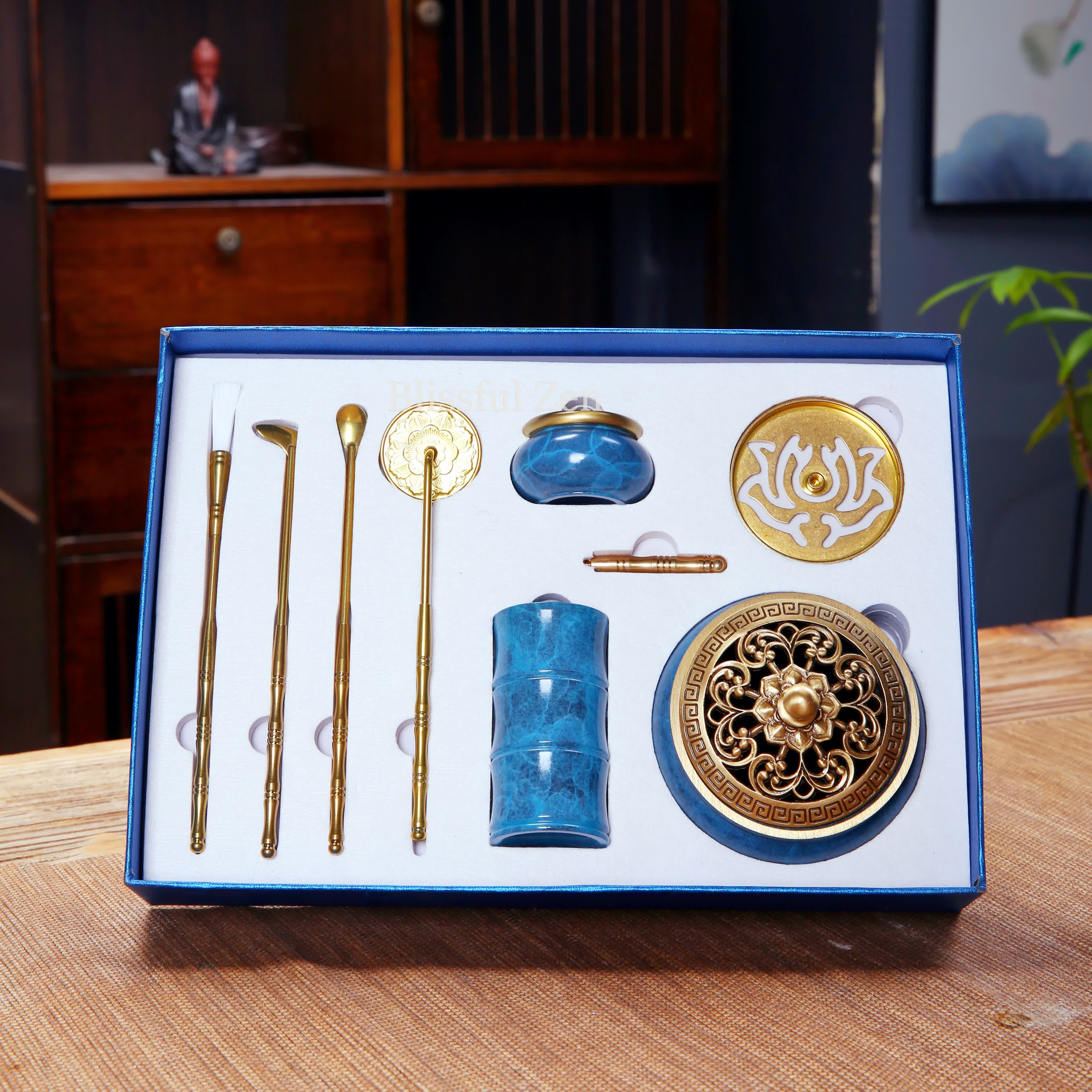 Copper Incense Burner Kit – Relaxation & Stress Relief