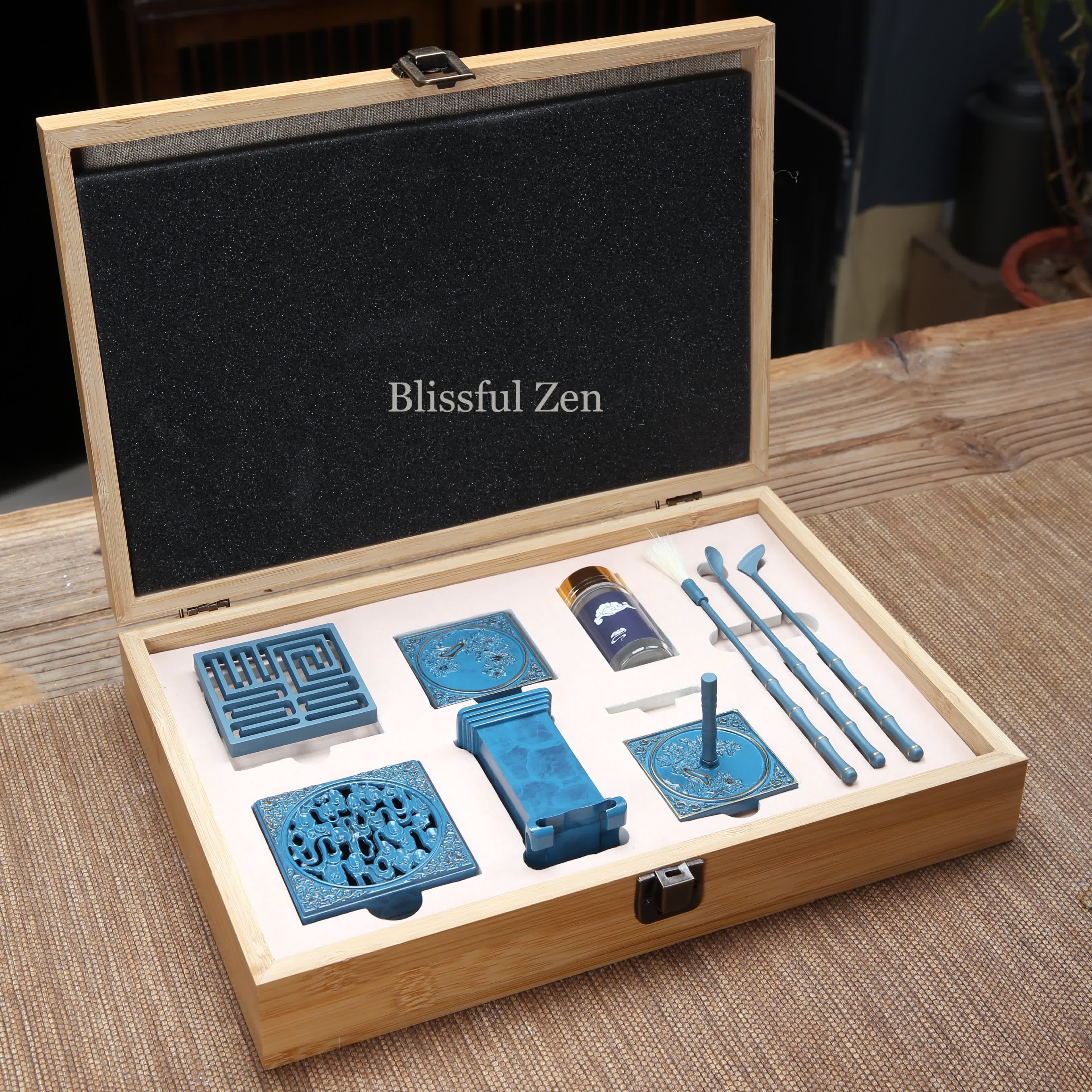 Copper Incense Burner Set Relaxation & Stress Relief