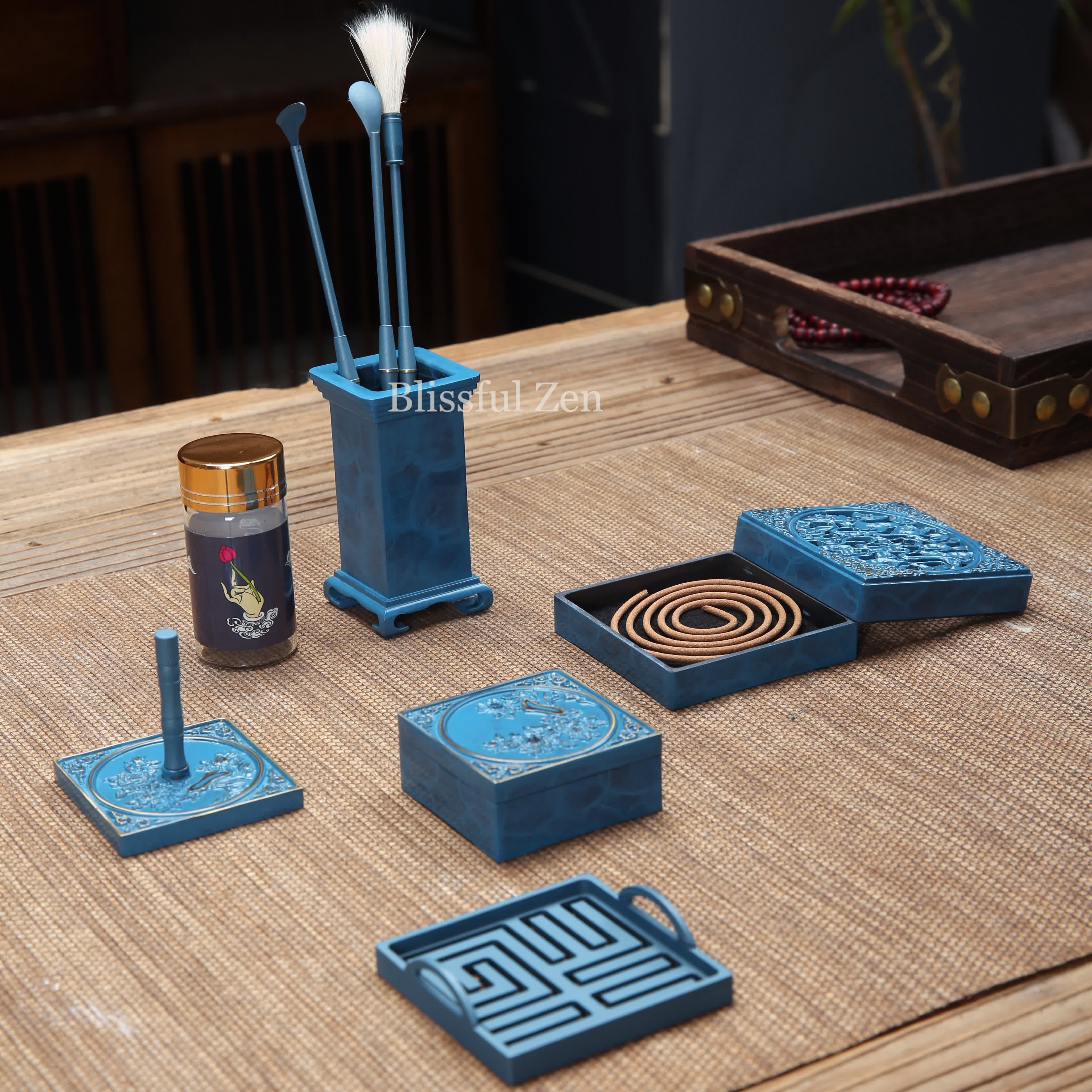 Copper Incense Burner Set – Relaxation & Stress Relief