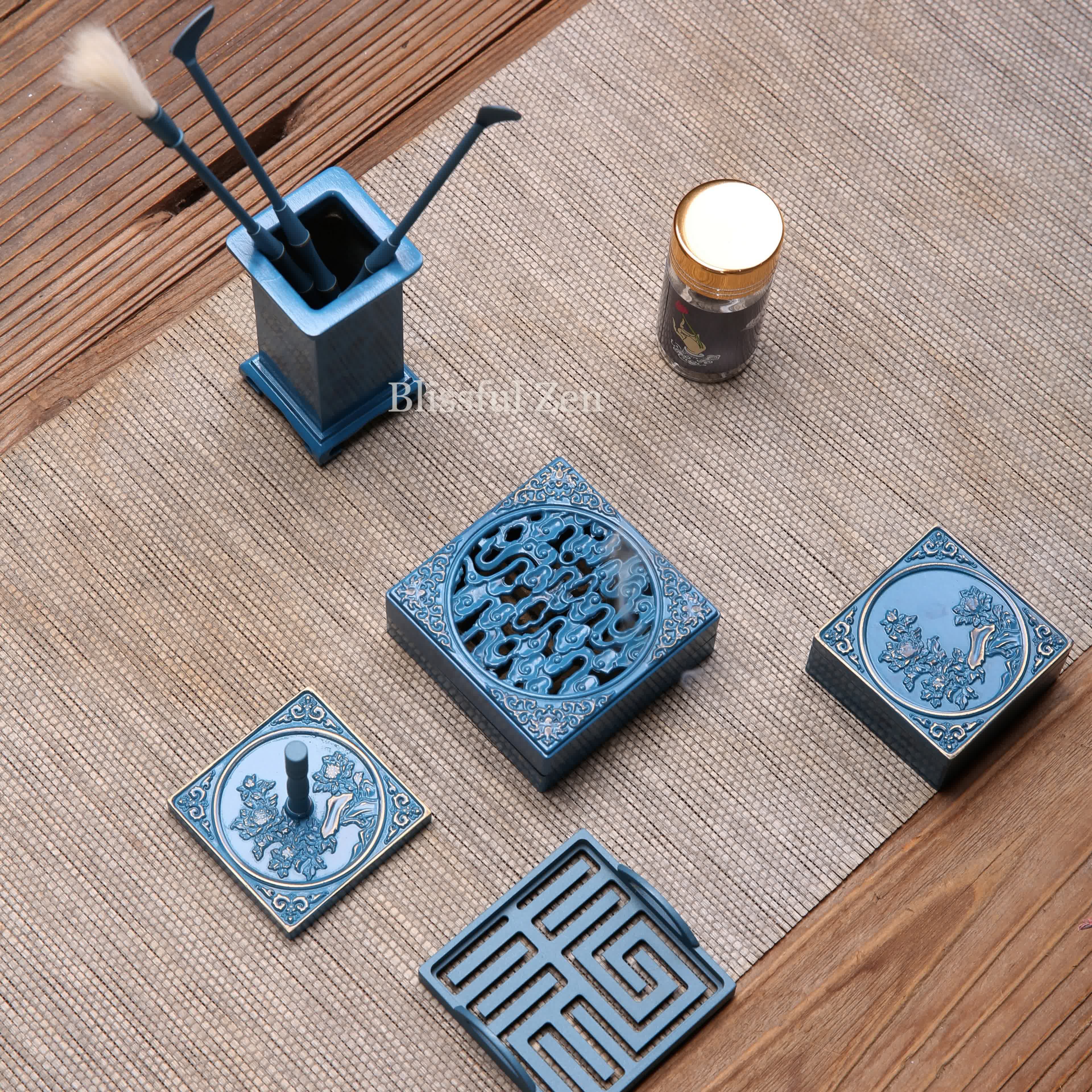 Copper Incense Burner Set – Relaxation & Stress Relief