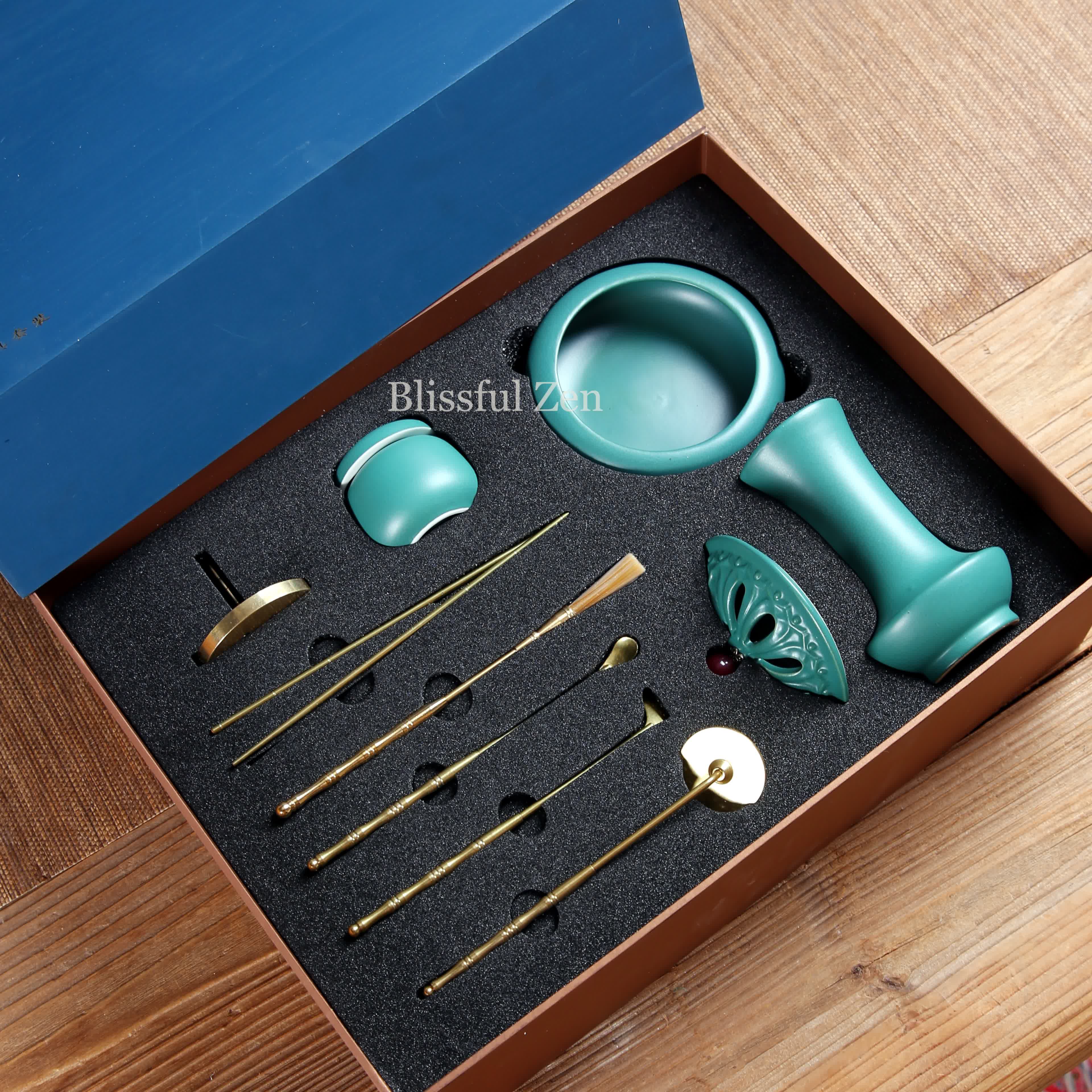 Ceramic Incense Seals Set – Relaxation & Stress Relief