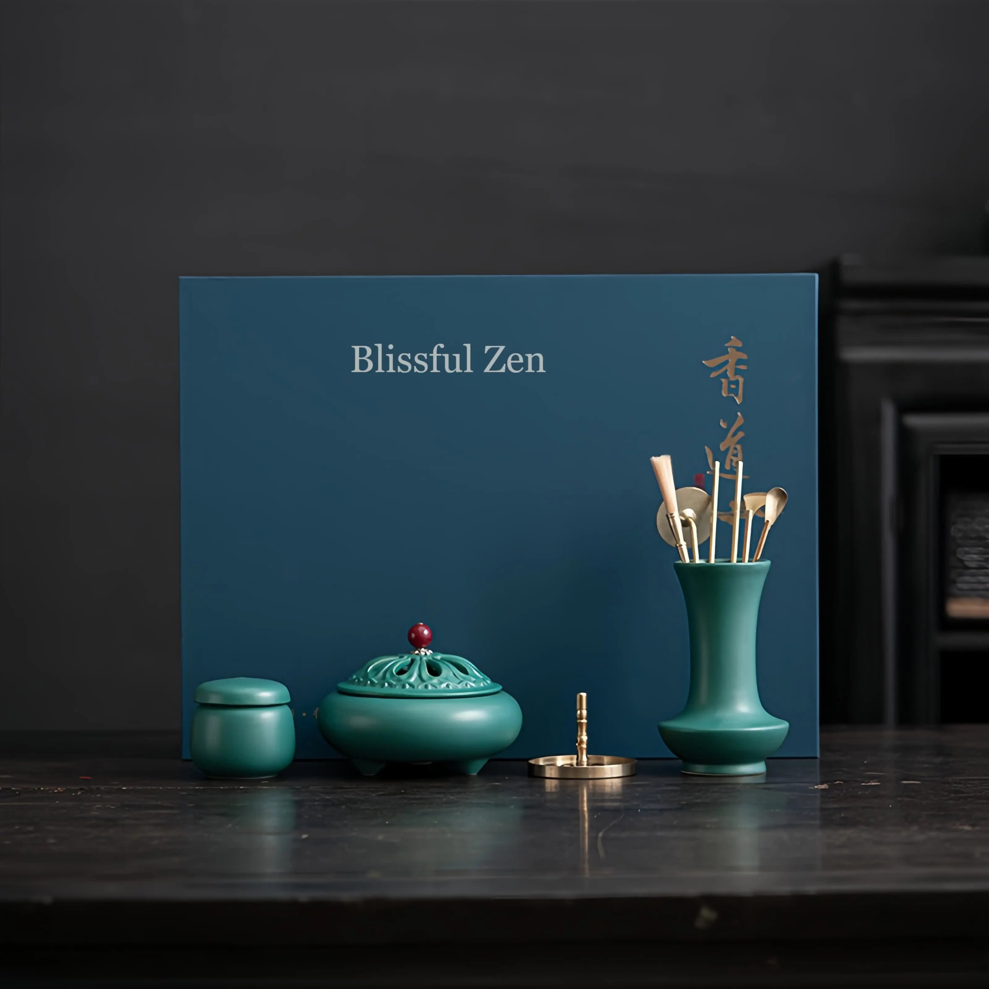 Ceramic Incense Seals Set – Relaxation & Stress Relief