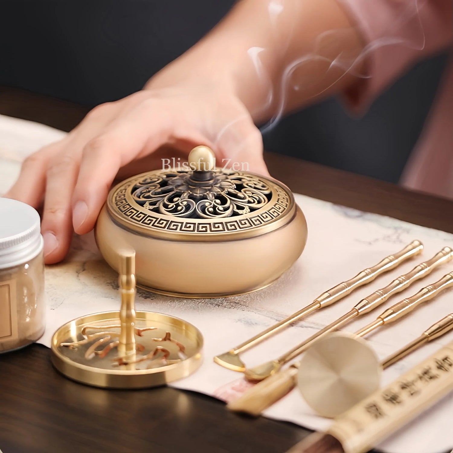 13-Piece Incense Stamps Set – For Relaxation &amp; Stress Relief