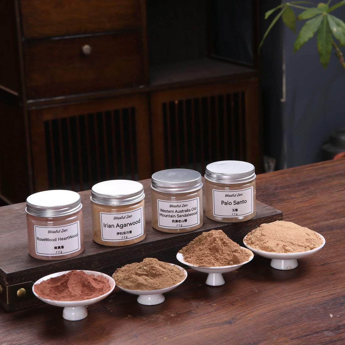 Incense Powder Seals 4-Pack – Relaxation, Meditation & Good Fortune