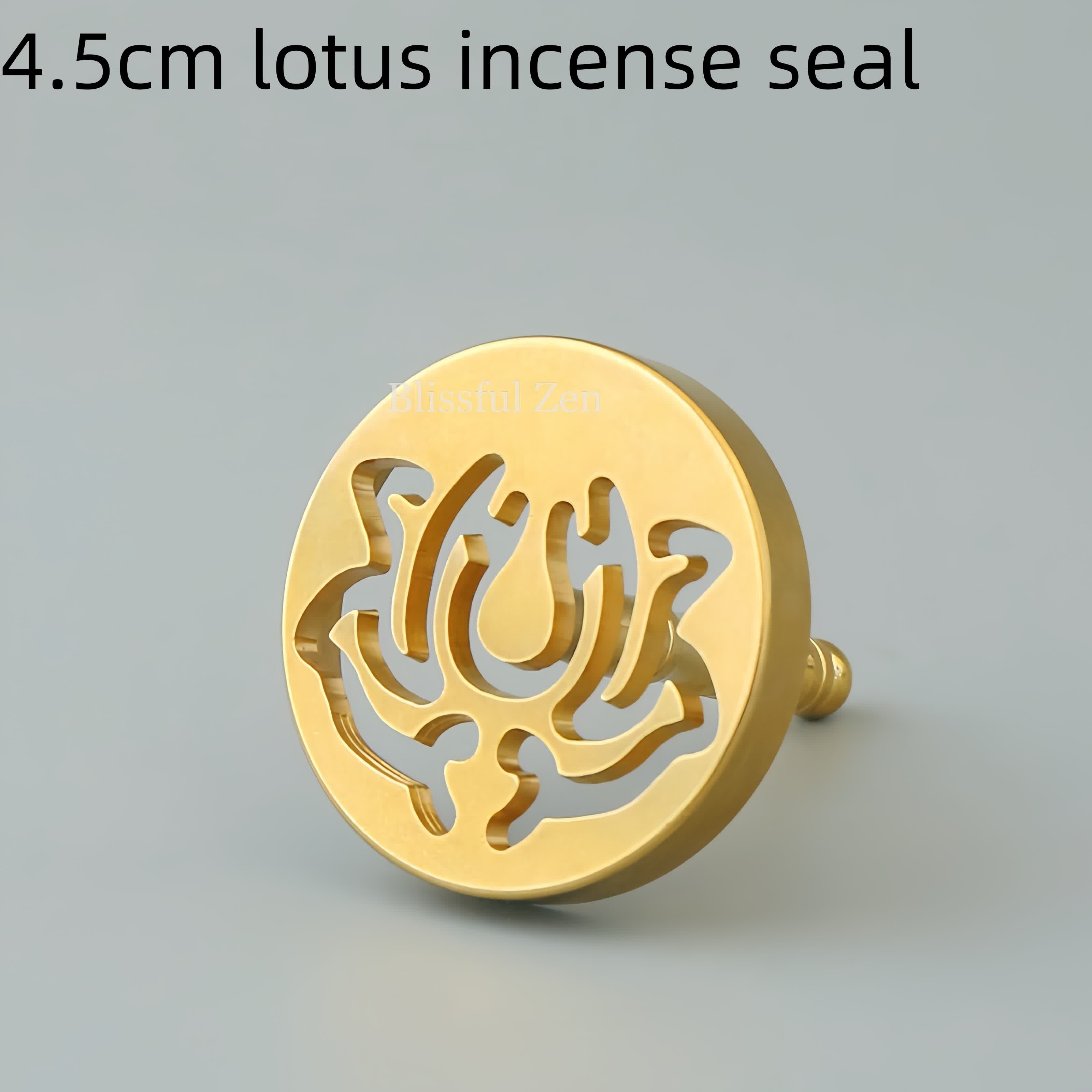 Brass Incense Seals Molds – Personalize Your Incense Ritual