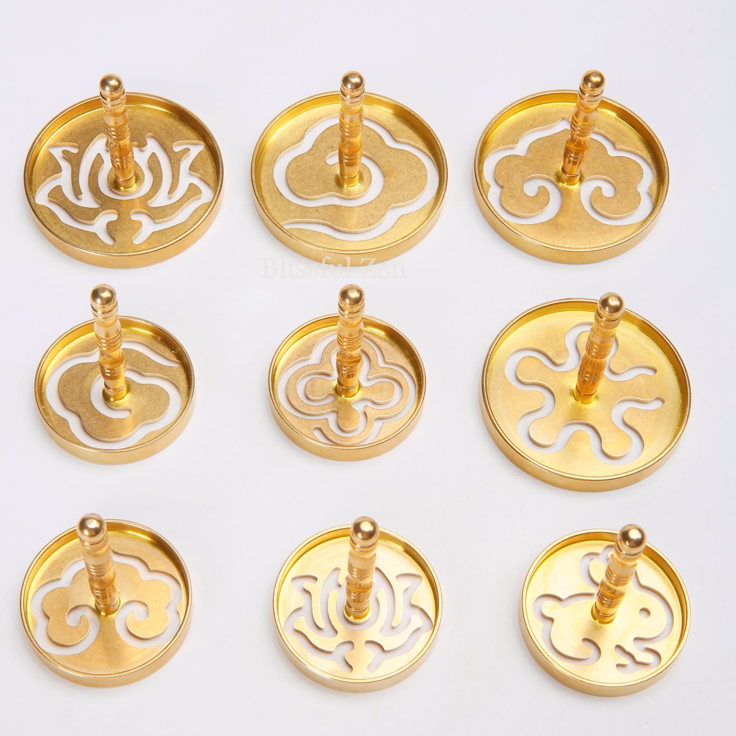 Brass Incense Seals Molds – Personalize Your Incense Ritual