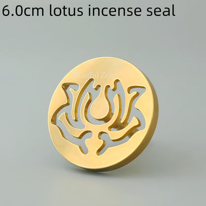 Brass Incense Seals Molds – Personalize Your Incense Ritual