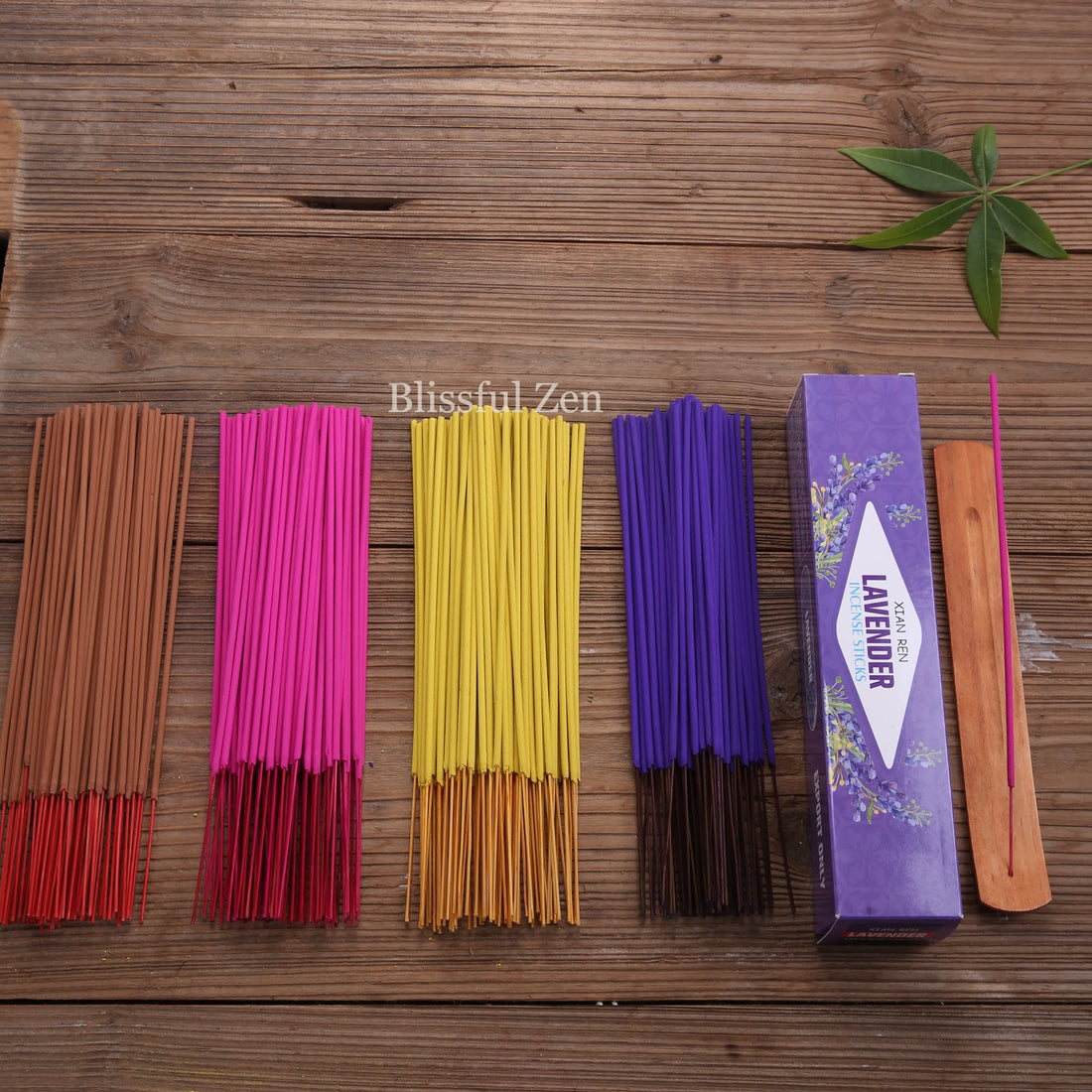 Bamboo Incense Sticks Feng Shui Cleansing Attract Love &amp; Wealth