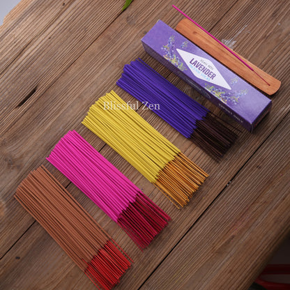 Bamboo Incense Sticks Feng Shui Cleansing Attract Love &amp; Wealth