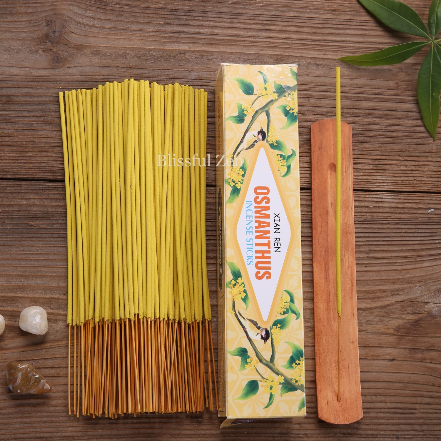 Bamboo Incense Sticks Feng Shui Cleansing Attract Love &amp; Wealth