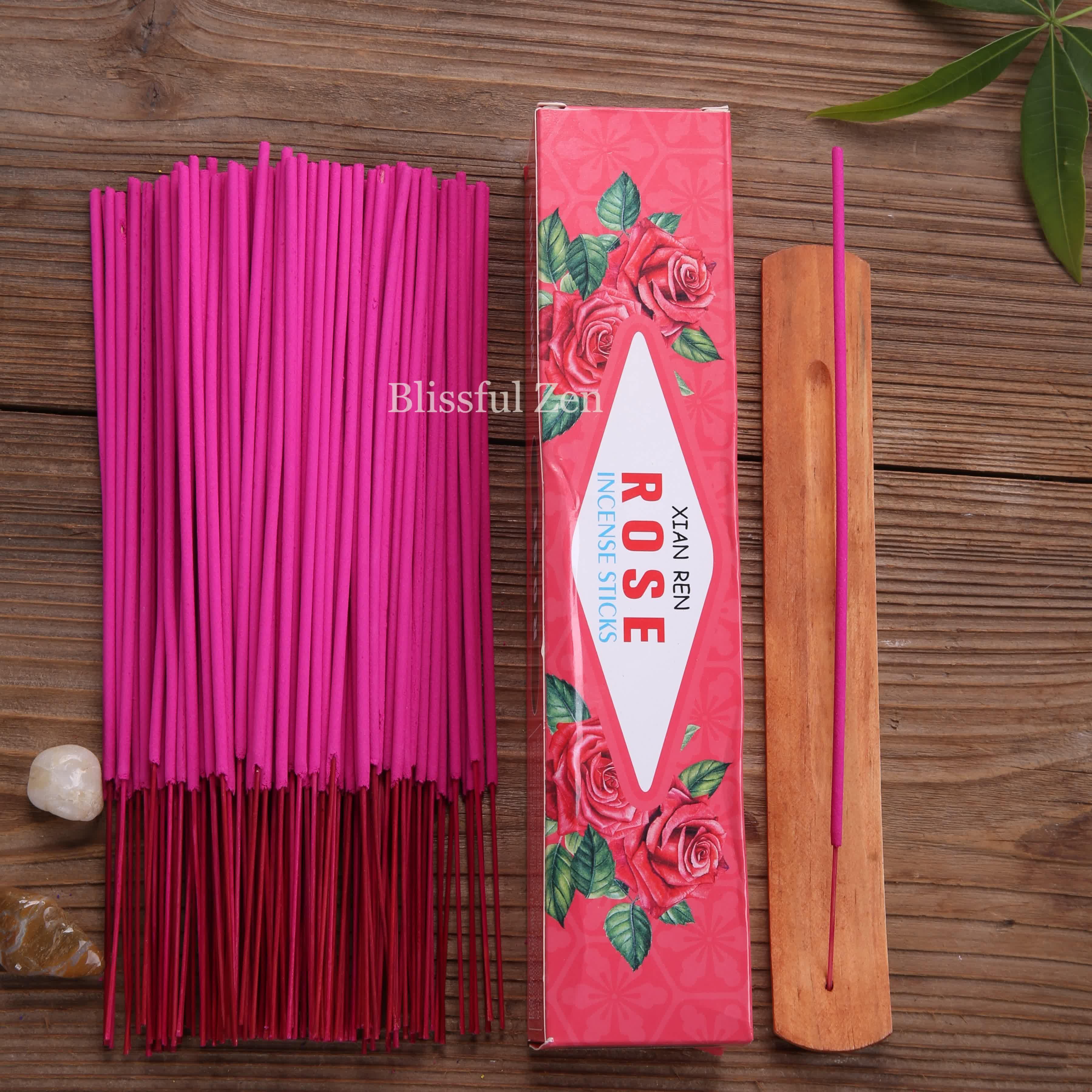 Bamboo Incense Sticks Feng Shui Cleansing Attract Love &amp; Wealth