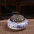 Blue and White Porcelain Incense Burner For Incense Seals, Stick Incense, Coil Incense, Cone Incense