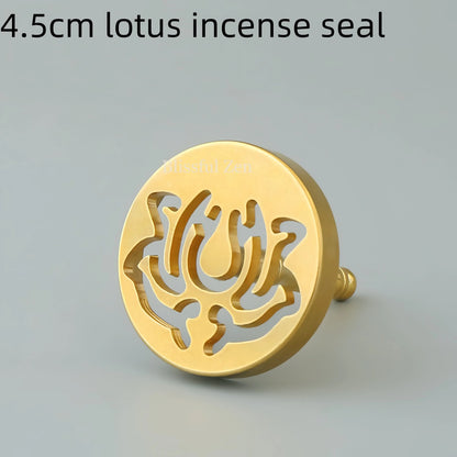 Brass Incense Seals Molds