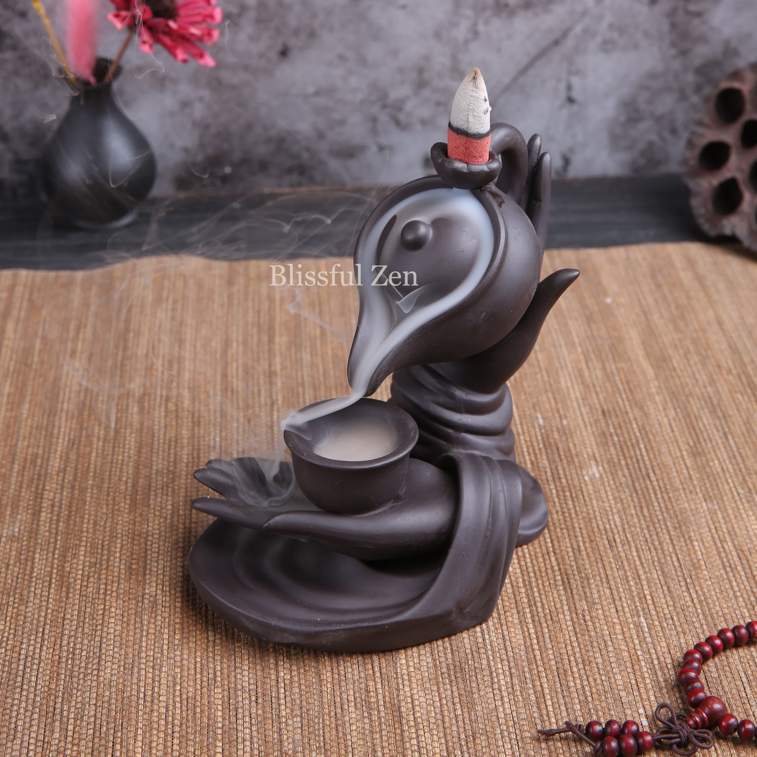 Buddha Hand Teapot Backflow Incense Burner