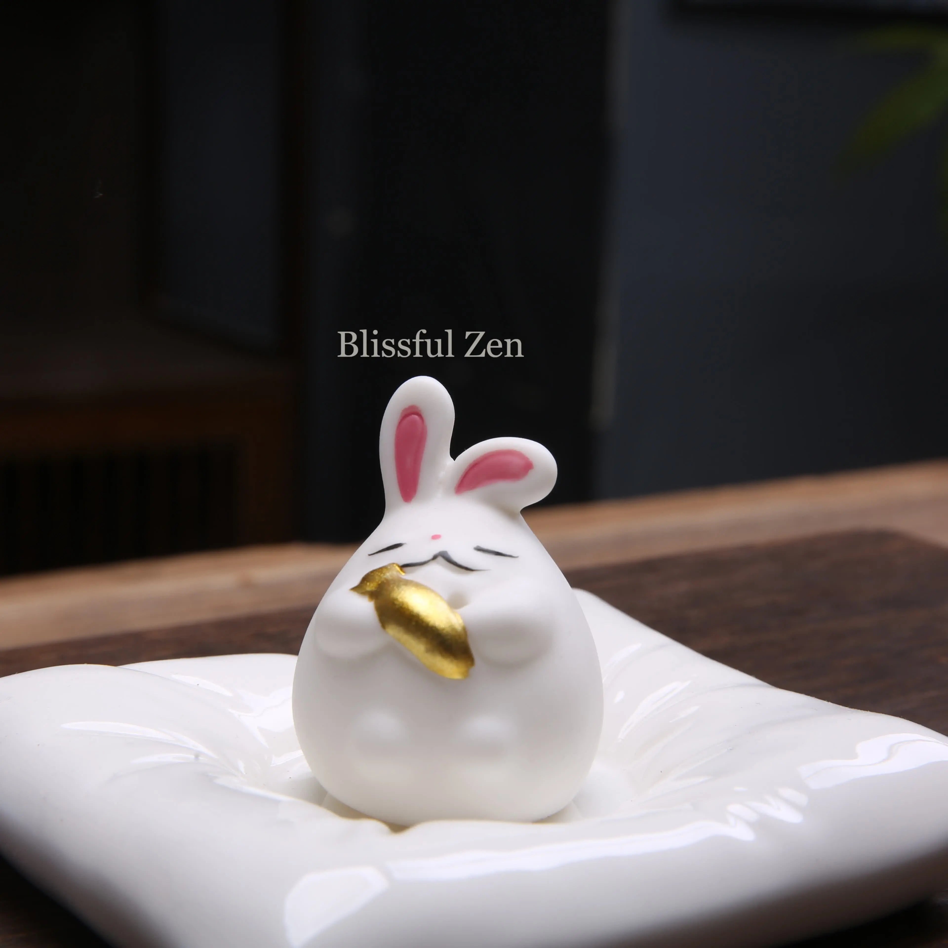 Bunny Incense Holder For Yoga, Meditation, Relaxation, Feng Shui Space Cleansing