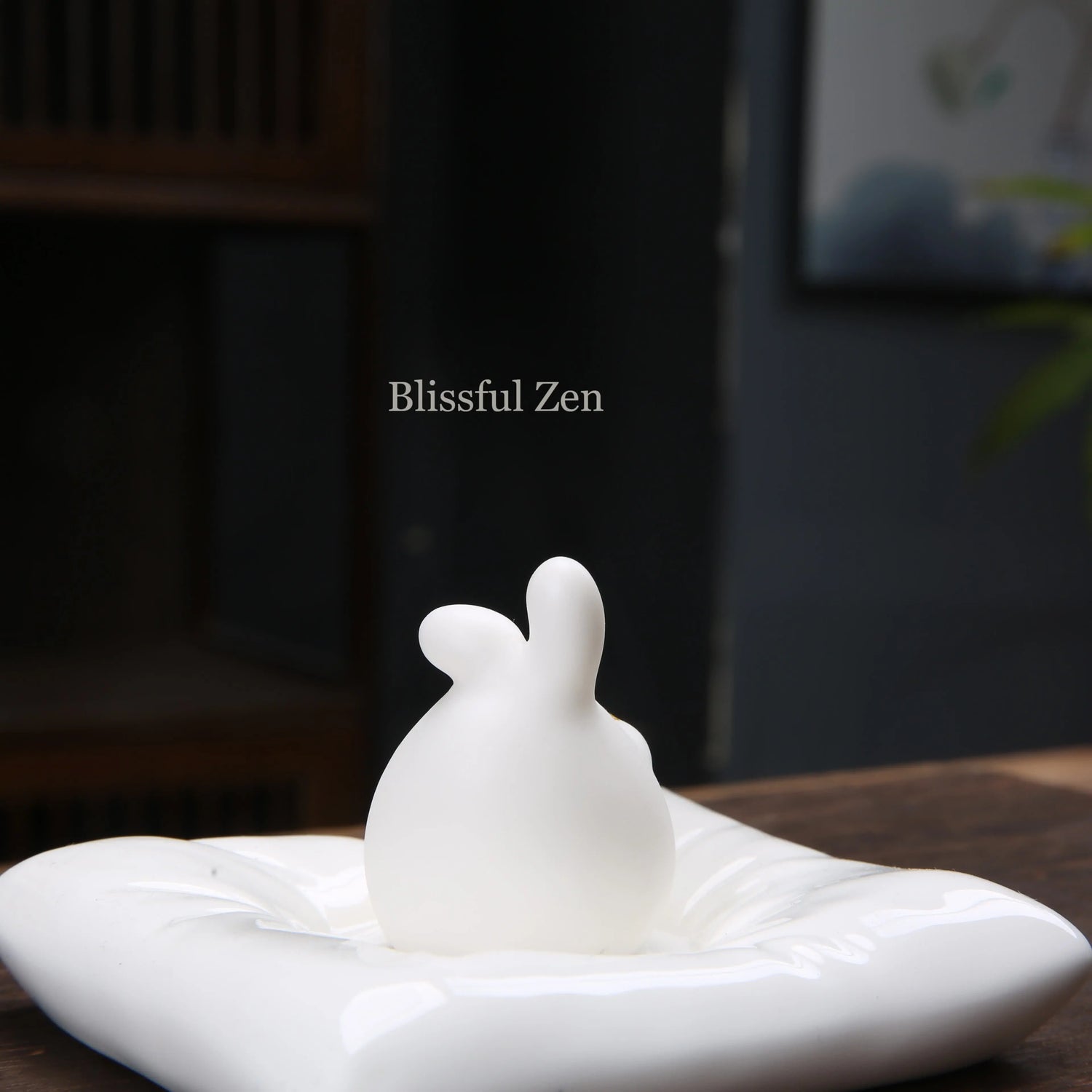 Bunny Incense Holder For Yoga, Meditation, Relaxation, Feng Shui Space Cleansing