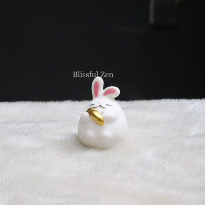 Bunny Incense Holder For Yoga, Meditation, Relaxation, Feng Shui Space Cleansing