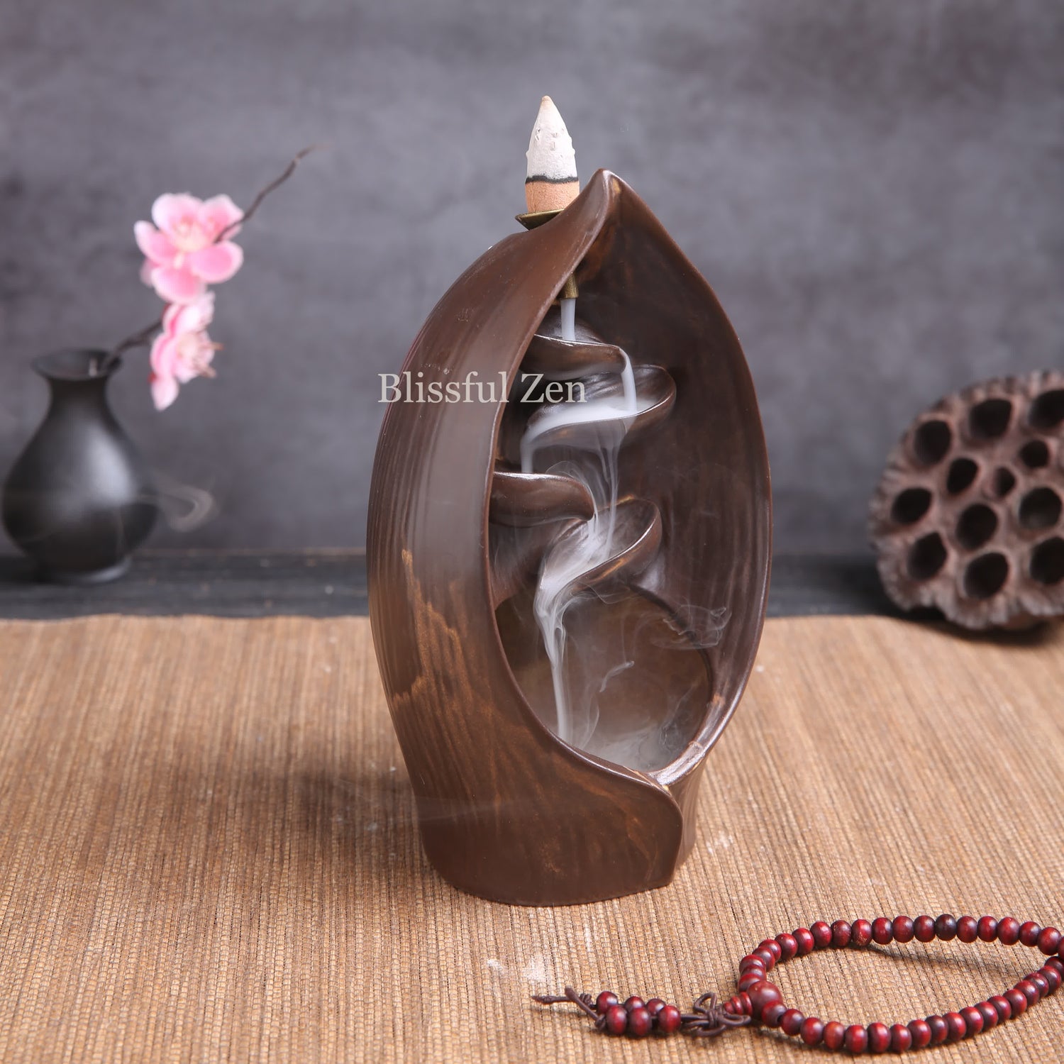 Cascade Backflow Incense Burner