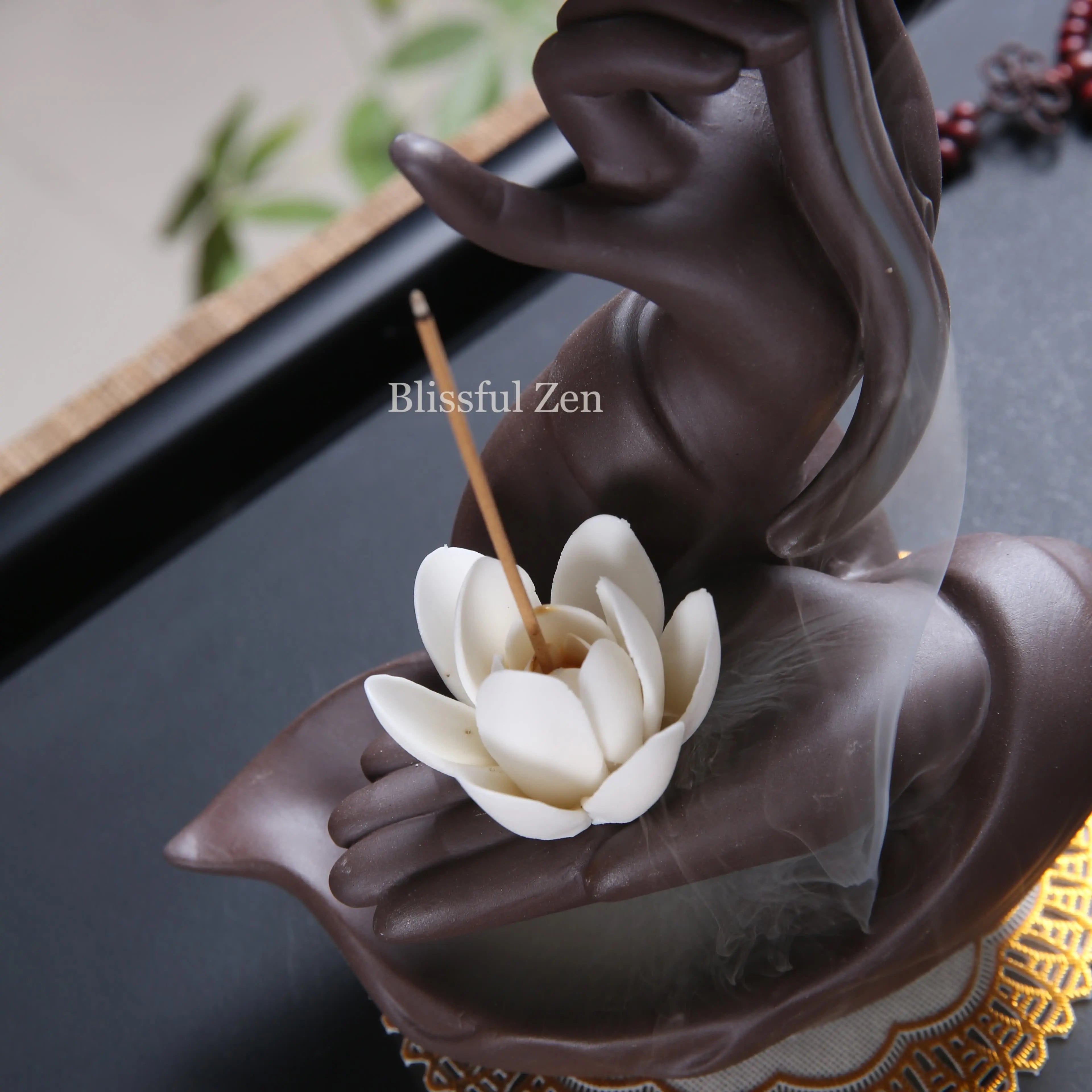 Buddha Hand Backflow Incense Burner