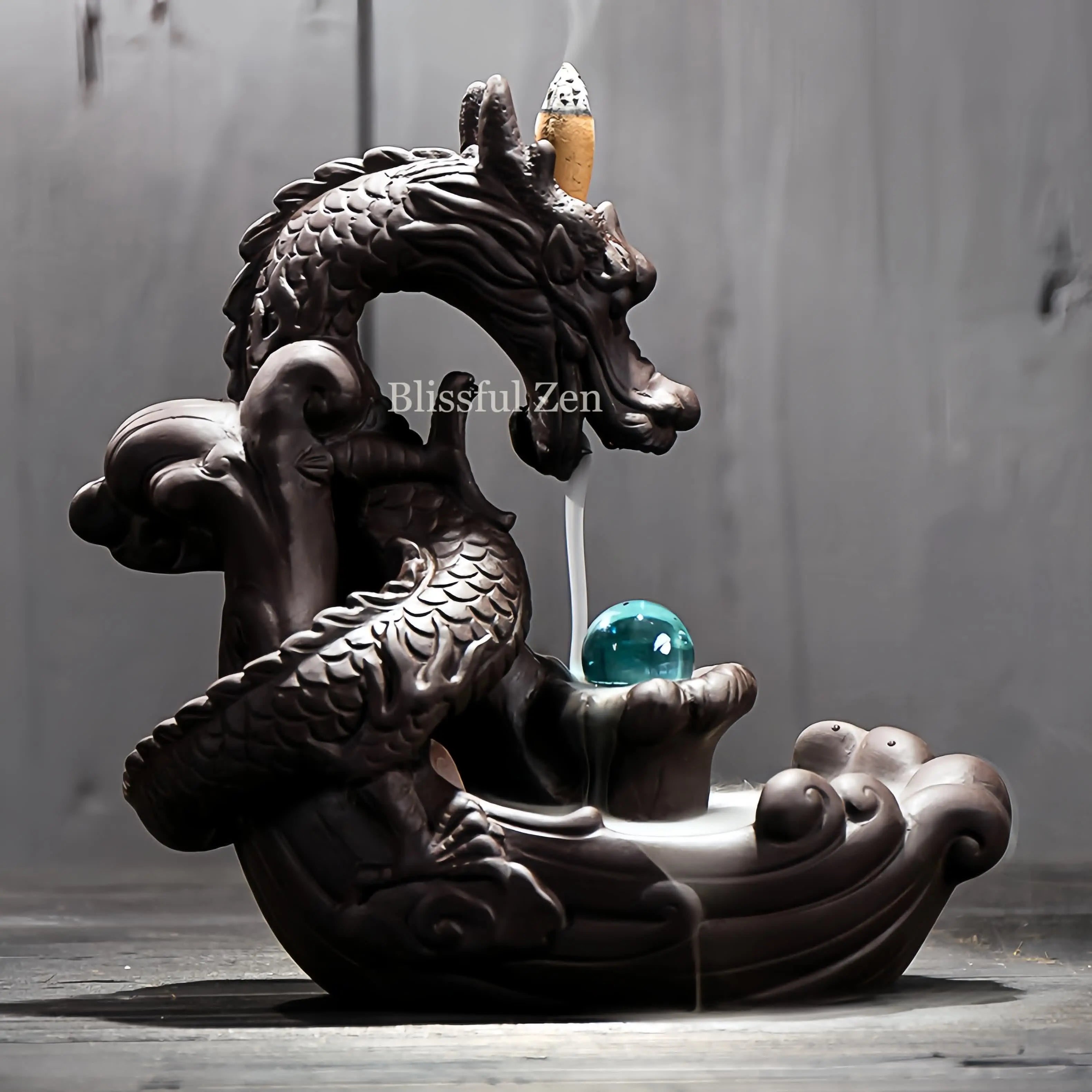 Dragon Pearl Backflow Incense Burner