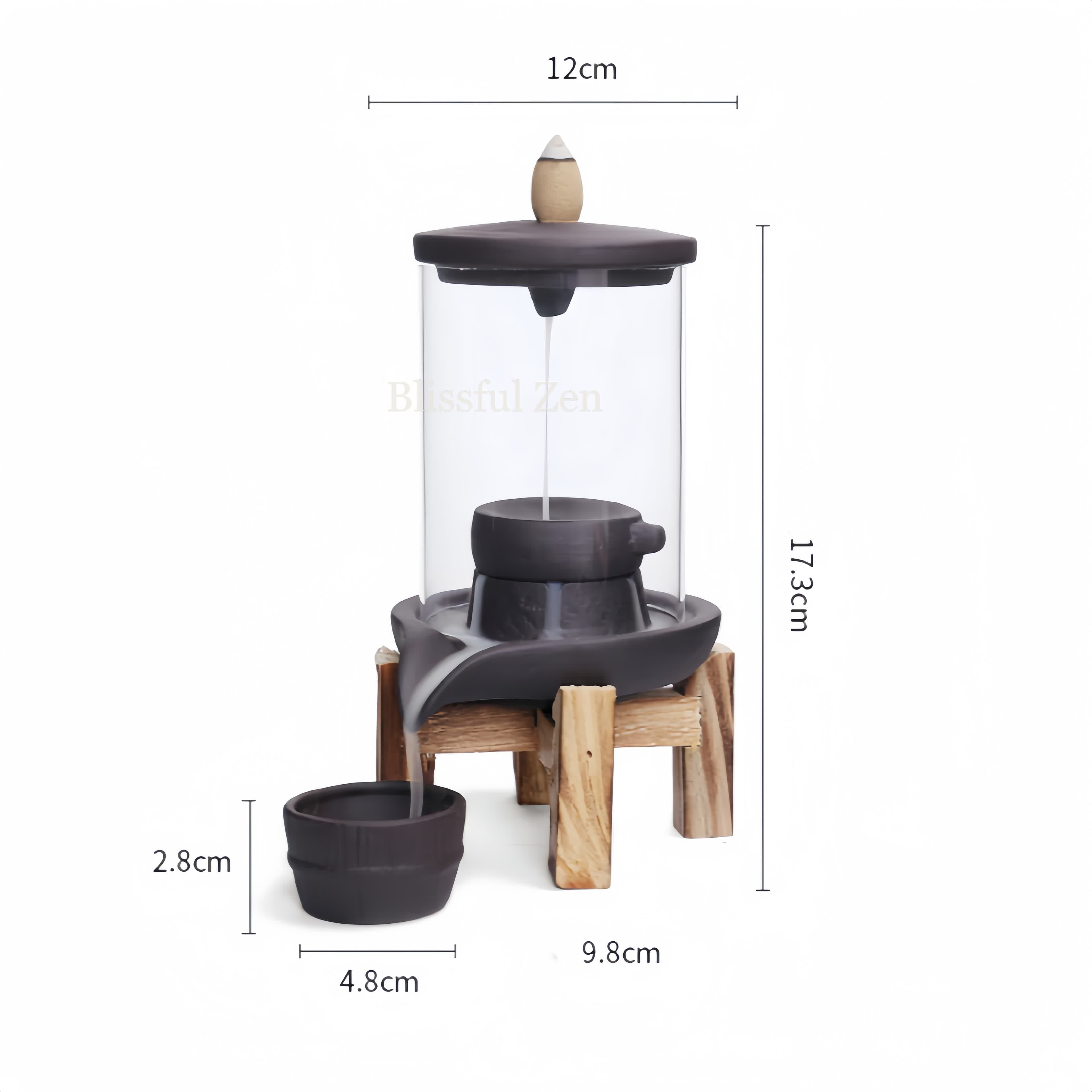 Fortune Turnaround Backflow Incense Burner