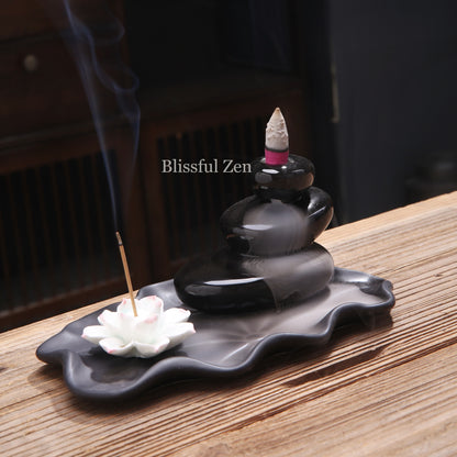 Fountain Waterfall Incense Burner