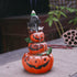 Halloween Pumpkin Waterfall Incense Burner