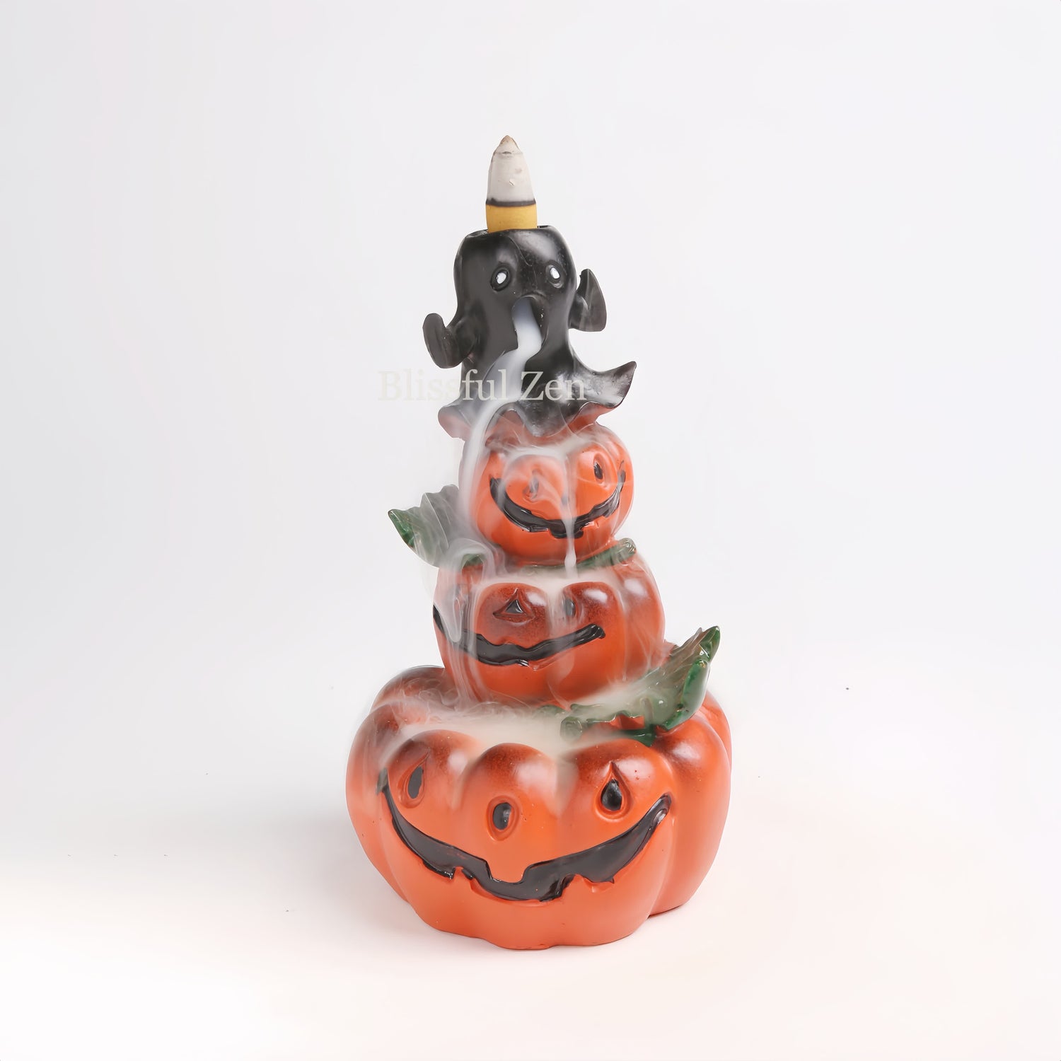 Halloween Pumpkin Waterfall Incense Burner