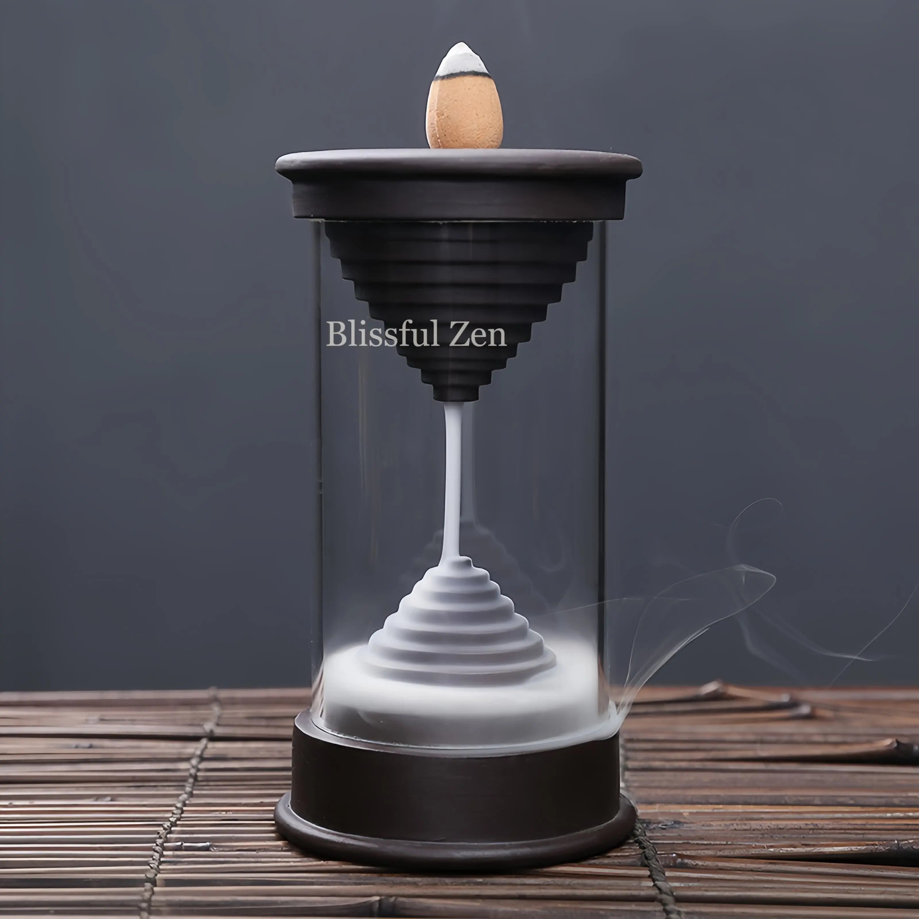 Hourglass Backflow Incense Burner