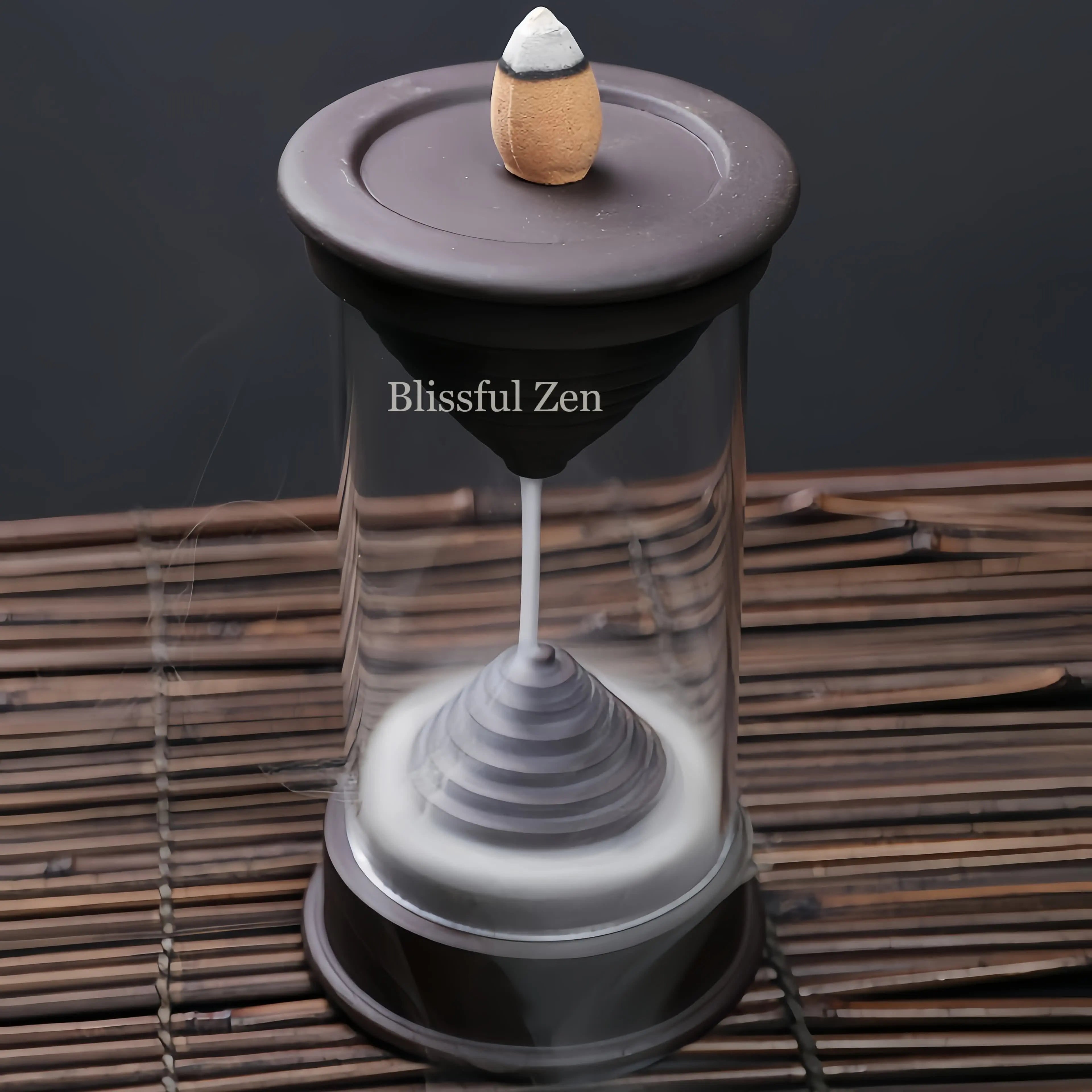 Hourglass Backflow Incense Burner