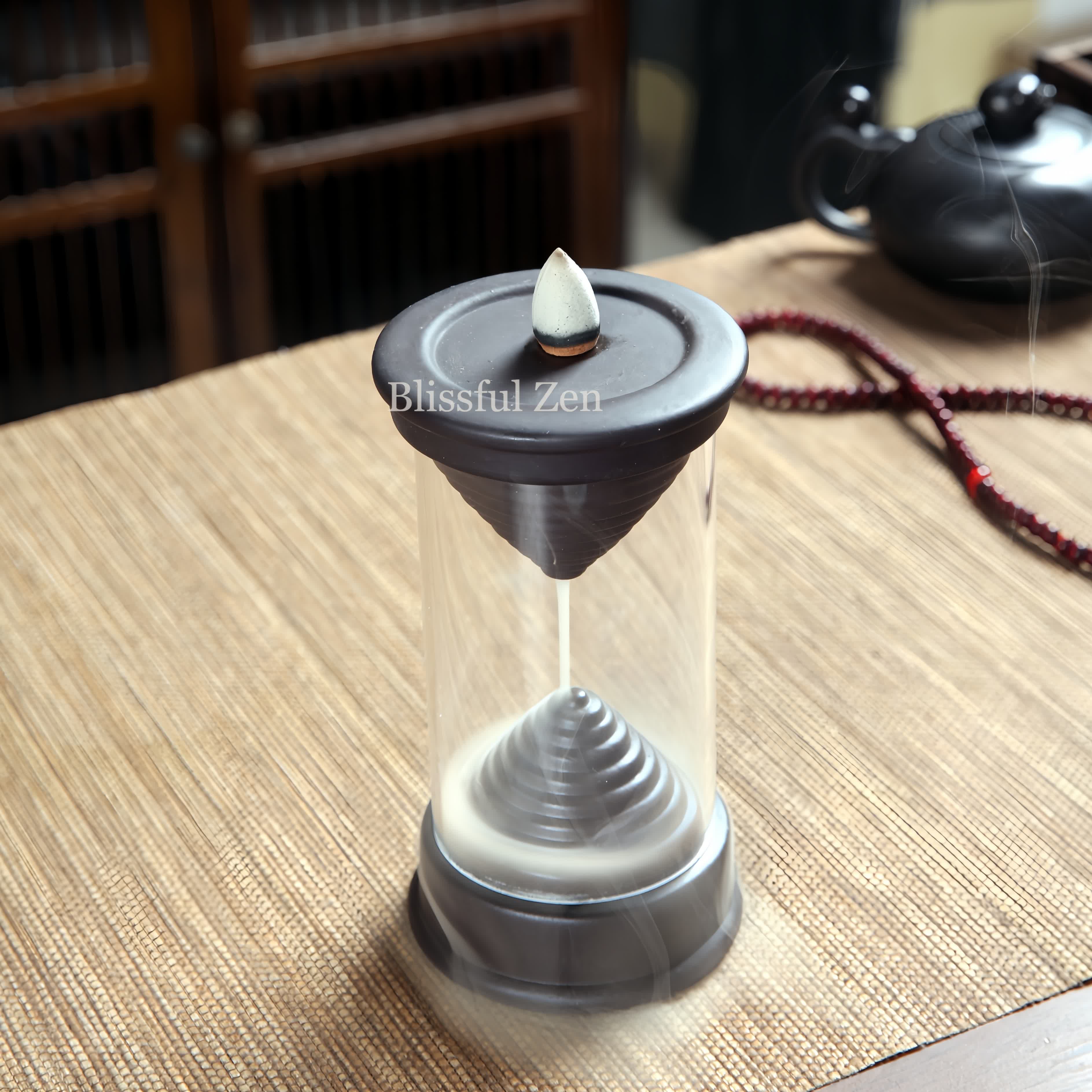 Hourglass Backflow Incense Burner