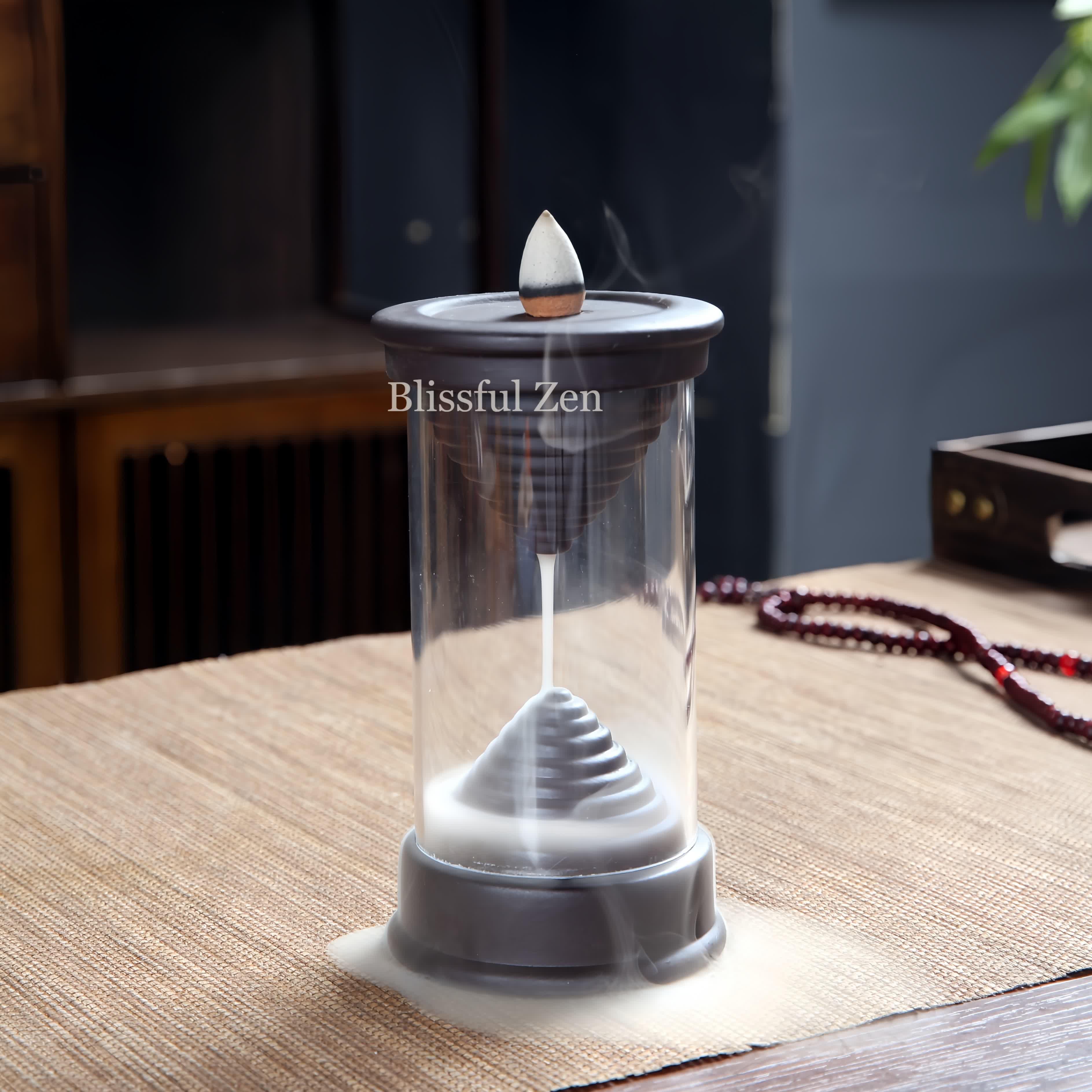 Hourglass Backflow Incense Burner