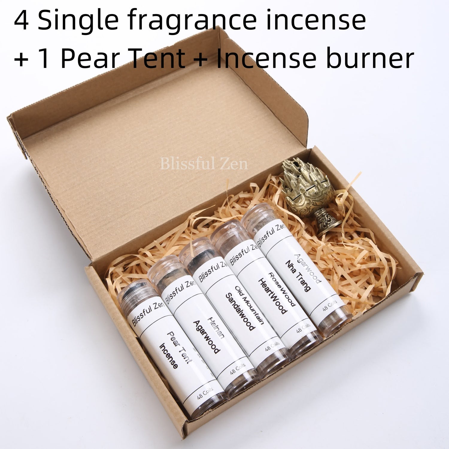 Natural Incense Tablets - Adhesive-Free