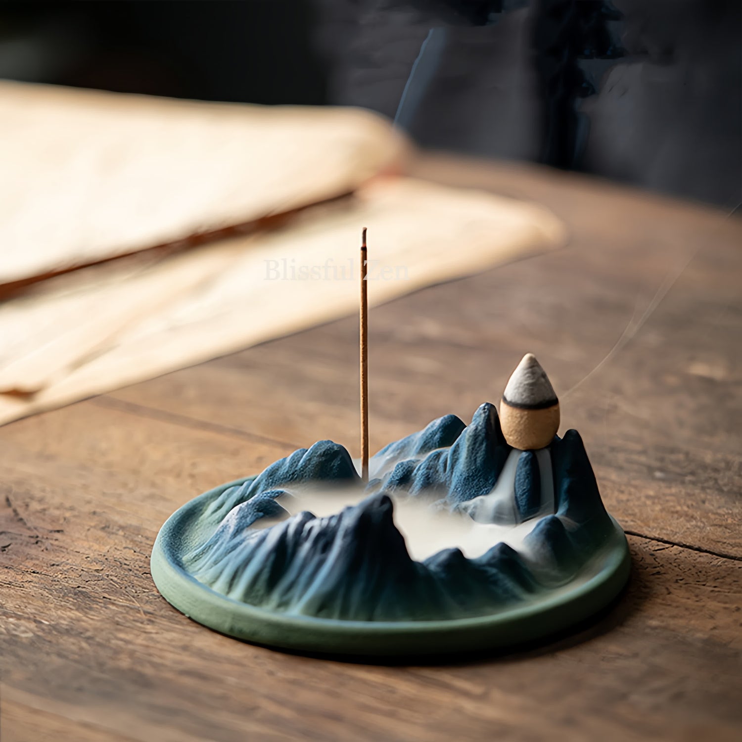 Landscape Waterfall Incense Burner