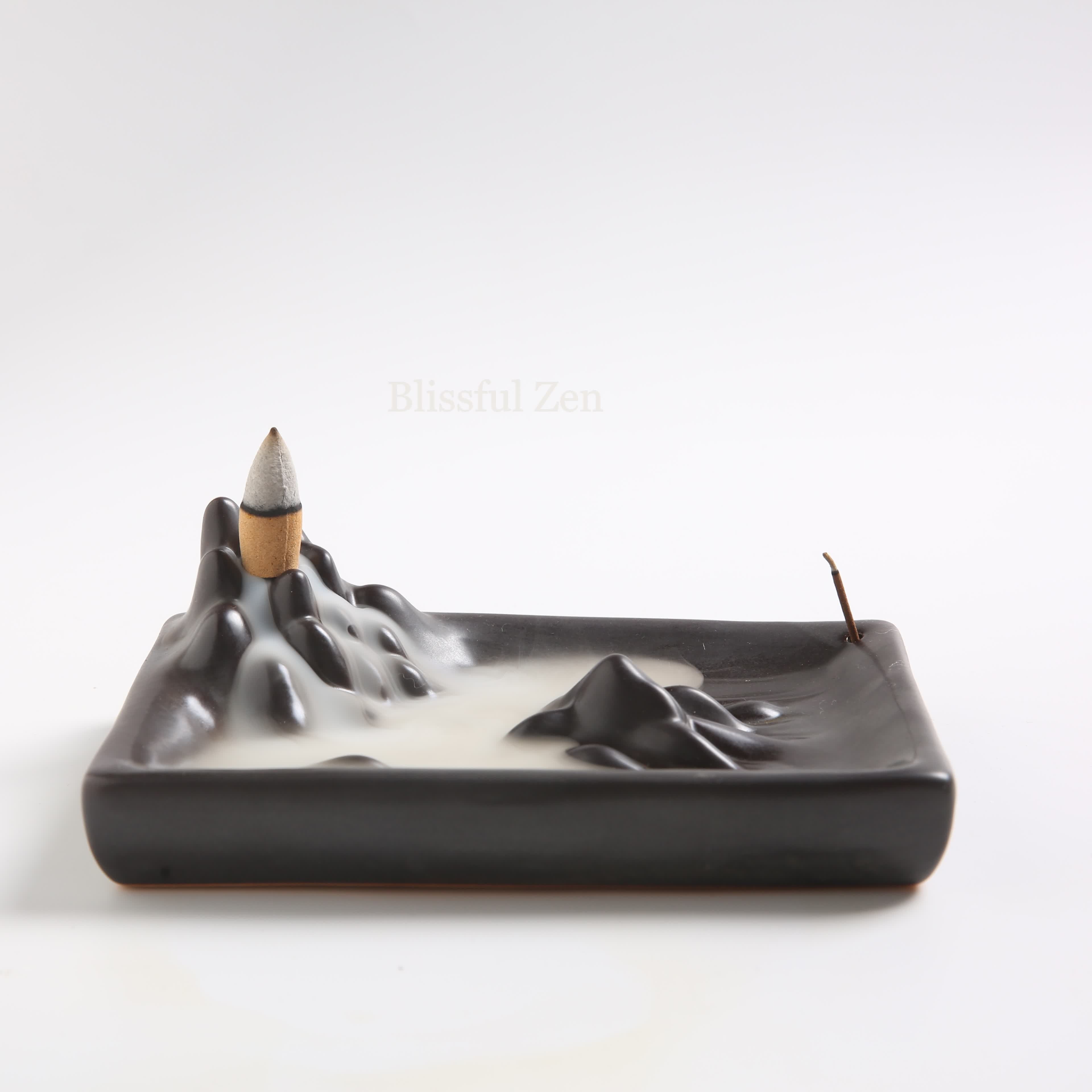 Mountain River Waterfall Incense Burner