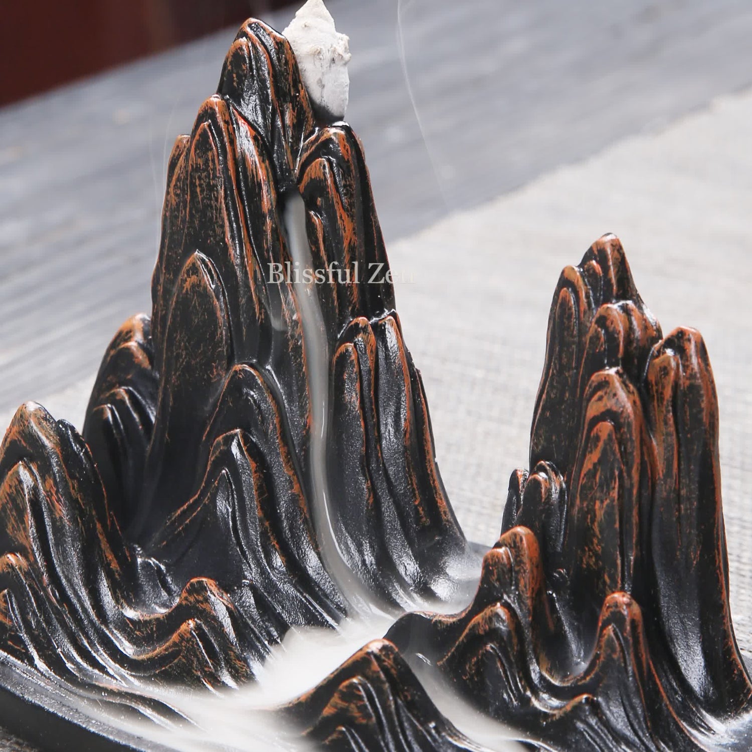 Mountain Waterfall Incense Burner