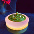 Pink Jade Glow-In-The-Dark Incense Burner For Incense Seals, Stick Incense, Coil Incense, Cone Incense