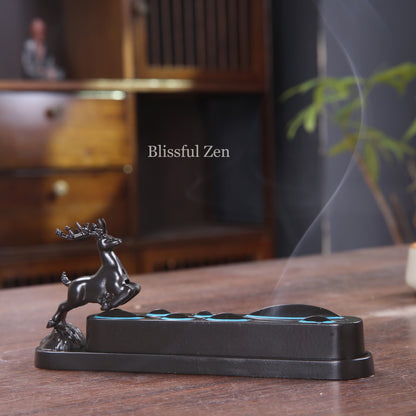 Plum Blossom Deer Incense Holder