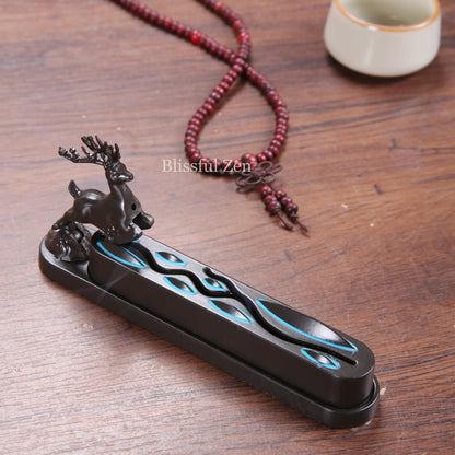 Plum Blossom Deer Incense Holder