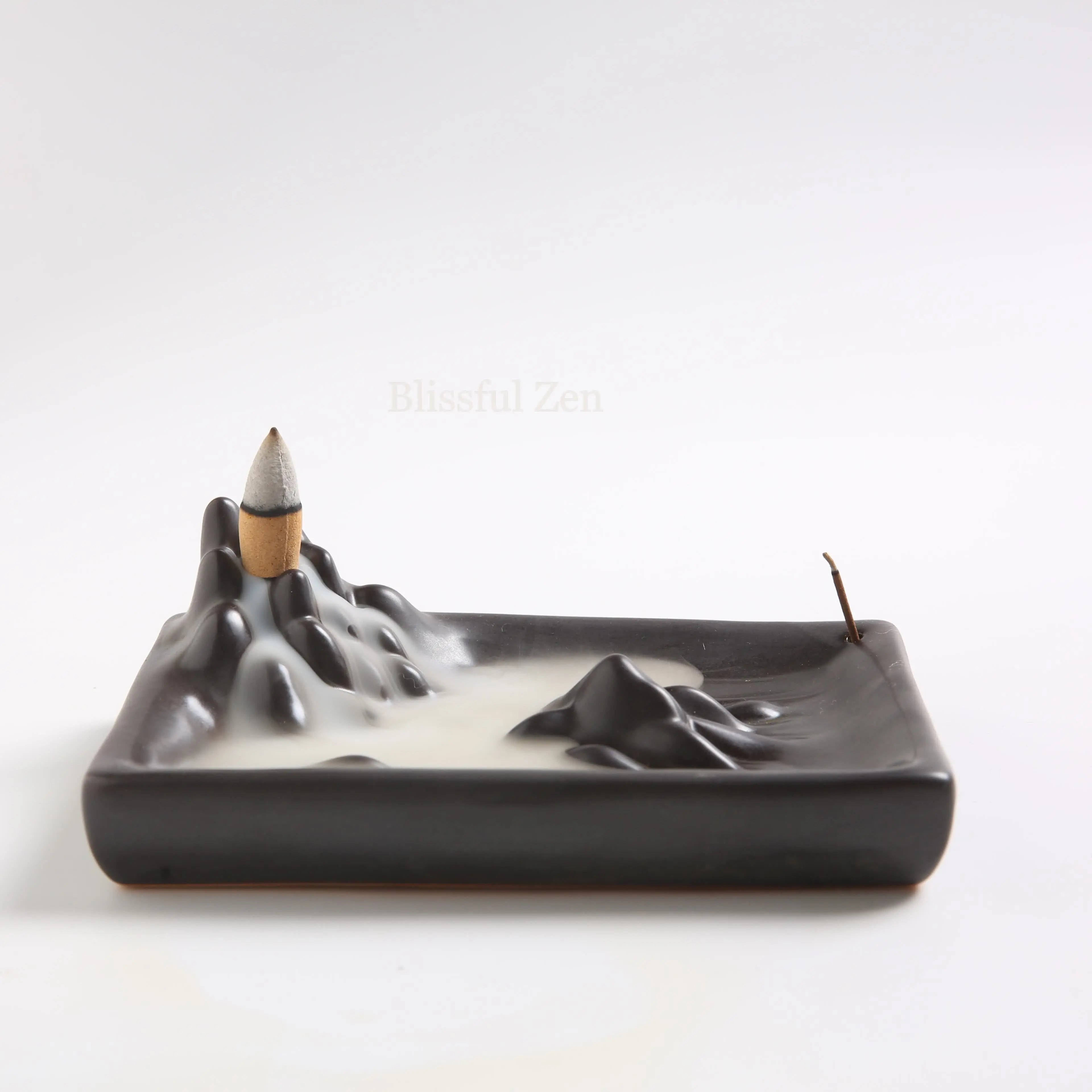 Mountain River Waterfall Incense Burner