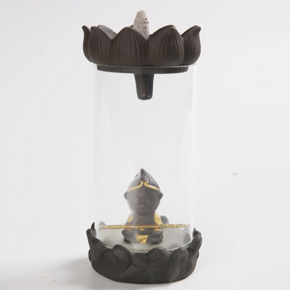 Zen Monkey King Backflow Incense Burner