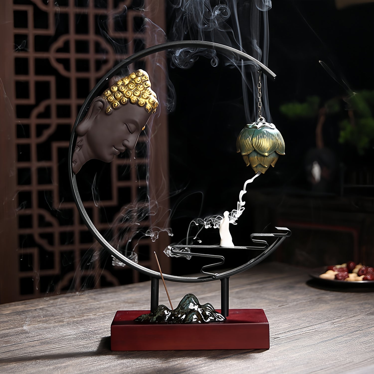 Zen Backflow Incense Burner